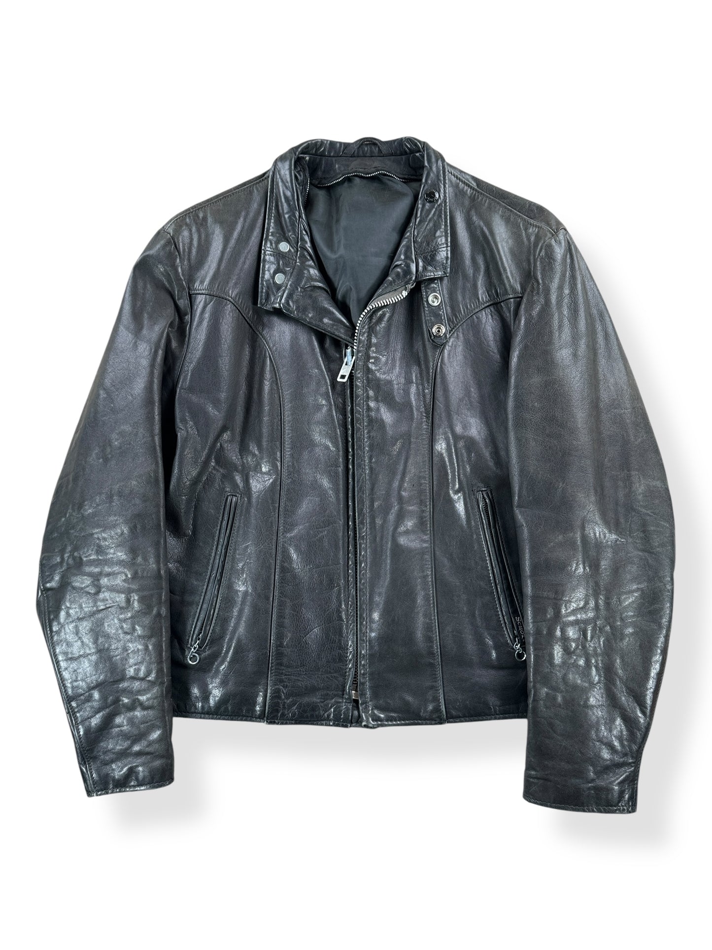Front of Vintage Schott Moto Jacket SZ L