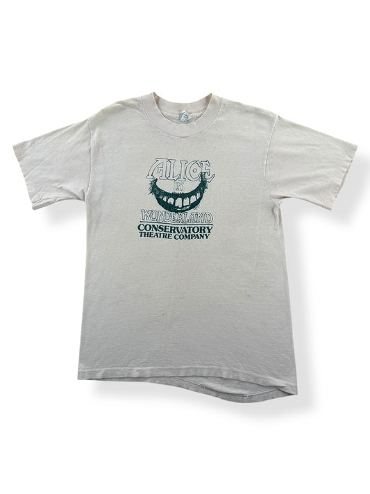 Front of Vintage Alice in Wonderland Theater Tee SZ S