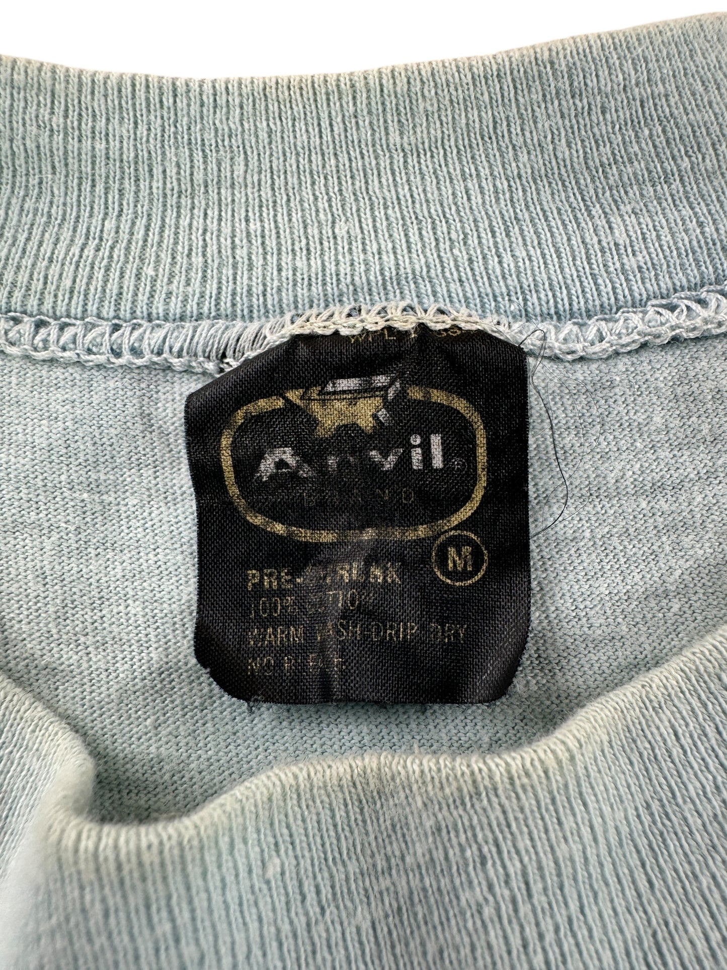 Label on Vintage Distressed Star Wars Tee