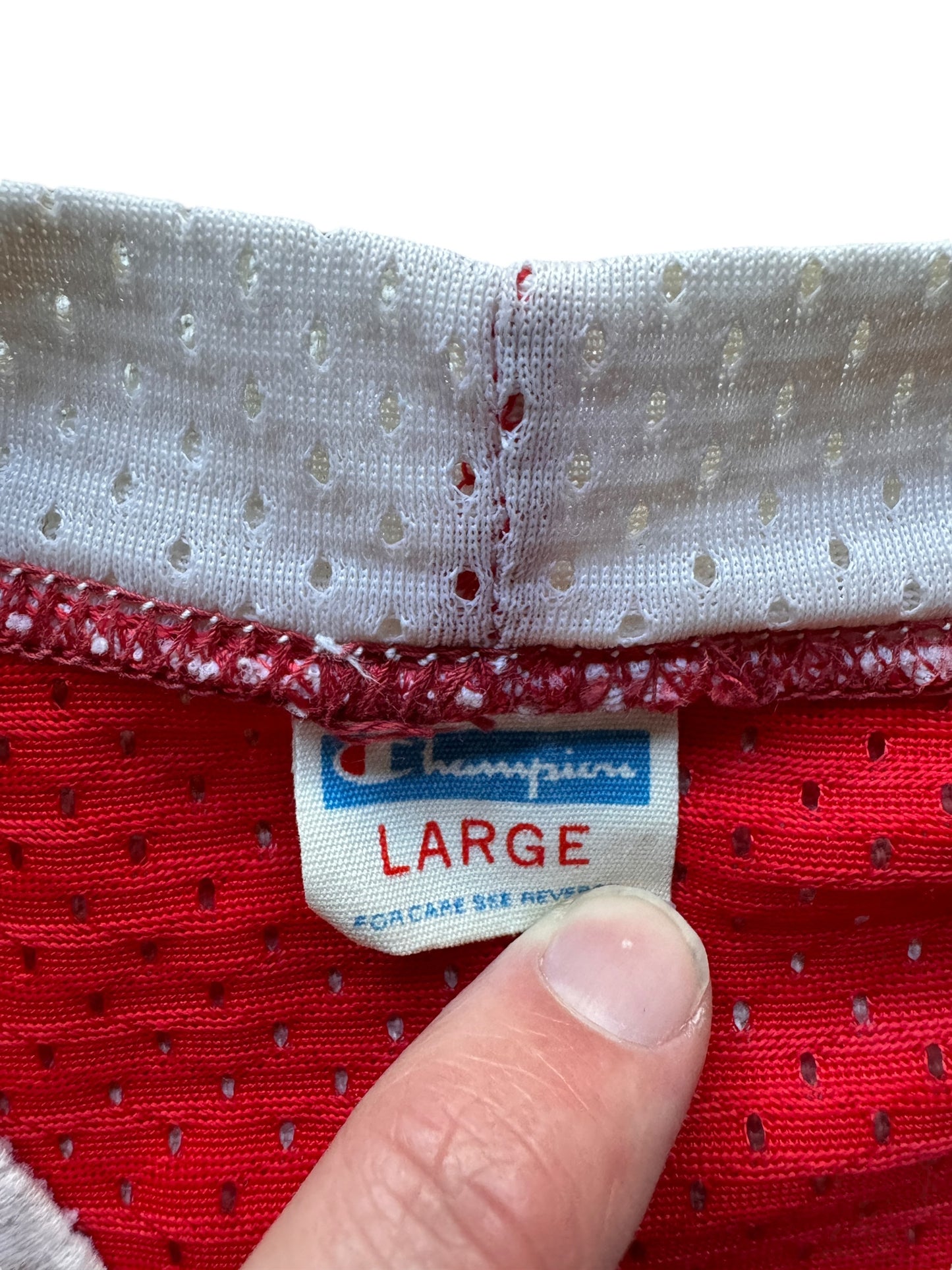 Tag on Vintage Boeing Champion Jersey SZ L