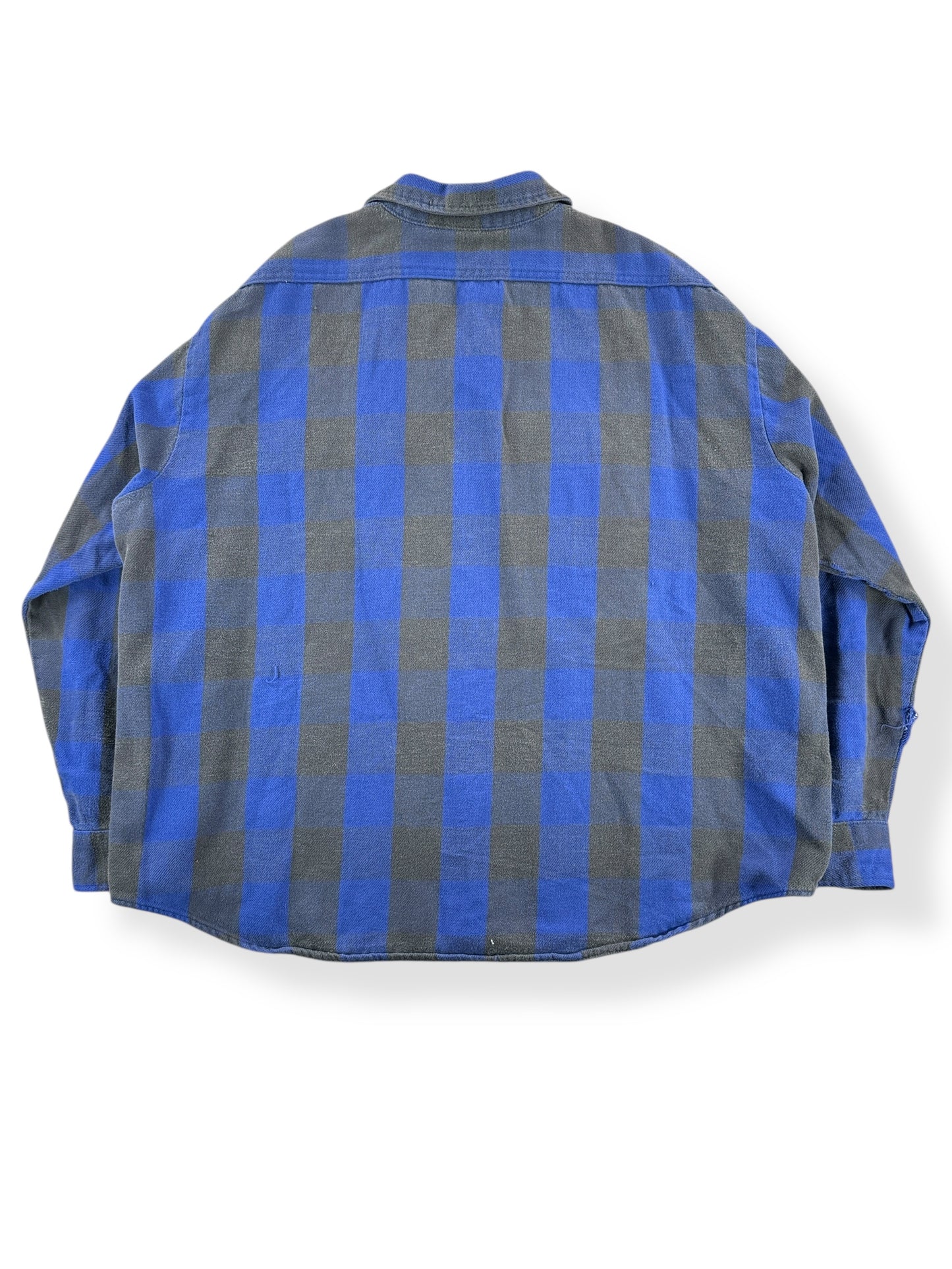 Back of Vintage Five Brothers Flannel SZ XXL
