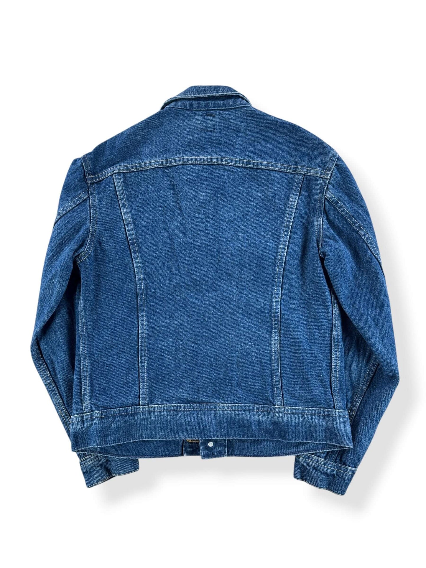 Back of Vintage 80s Era Lee Trucker Jacket SZ S