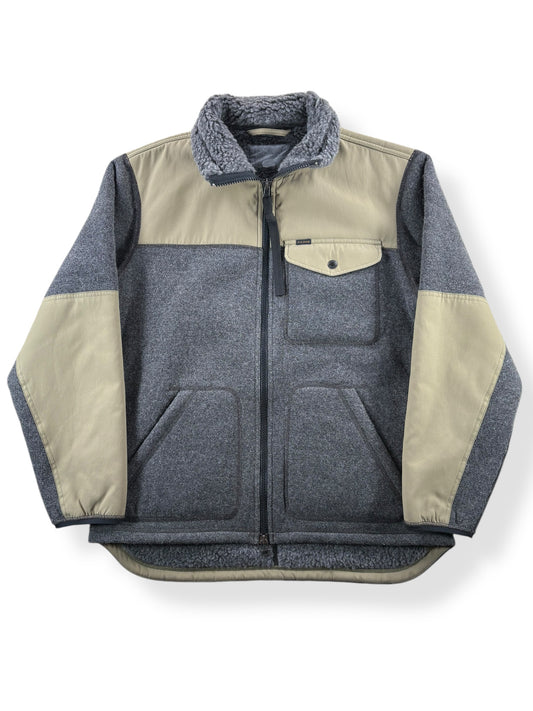Front of Modern Filson Zip Up Wool Fleece Jacket SZ L