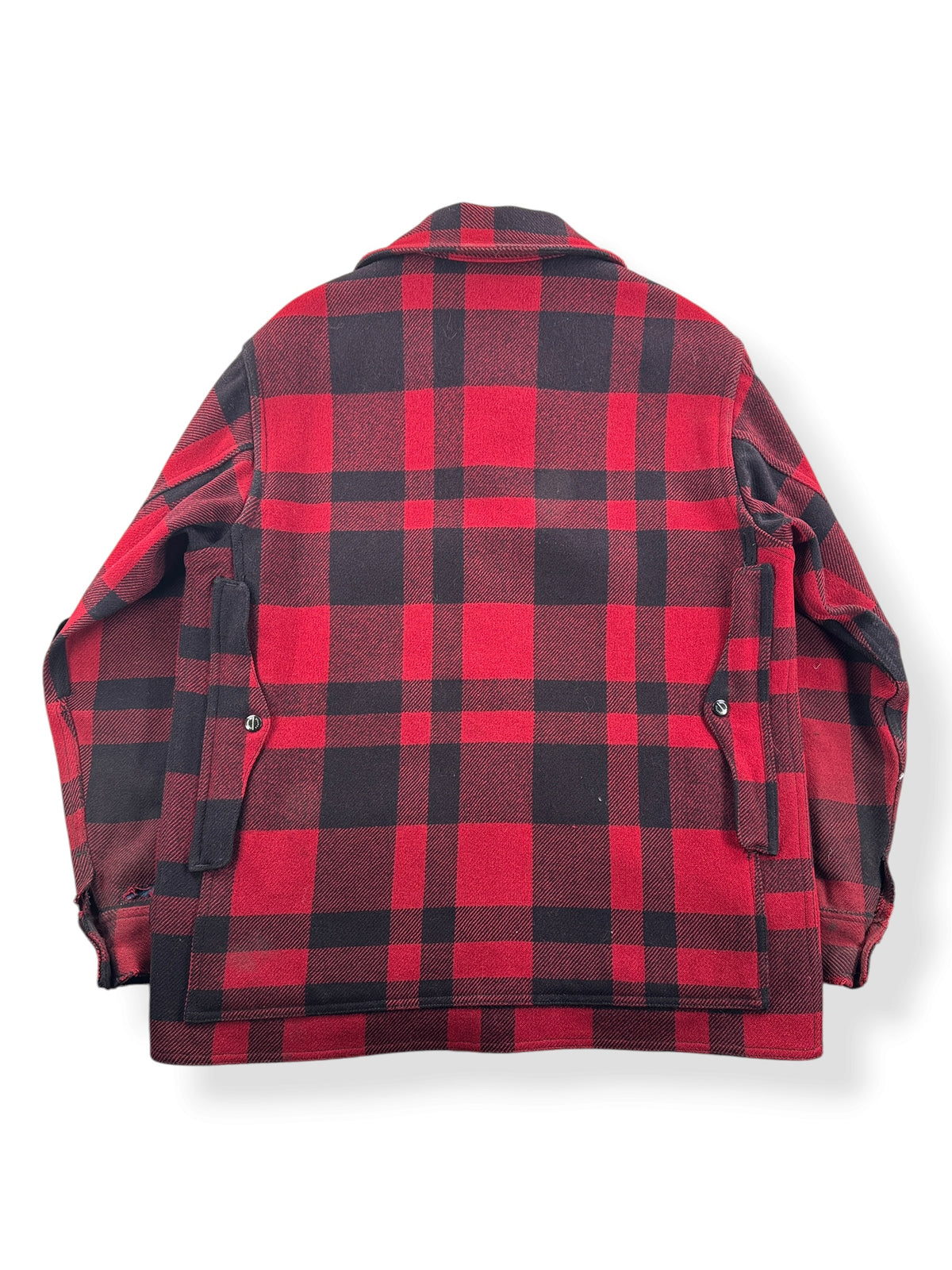 Back of Vintage 40s Era Filson Wool Mackinaw Cruiser Jacket SZ L