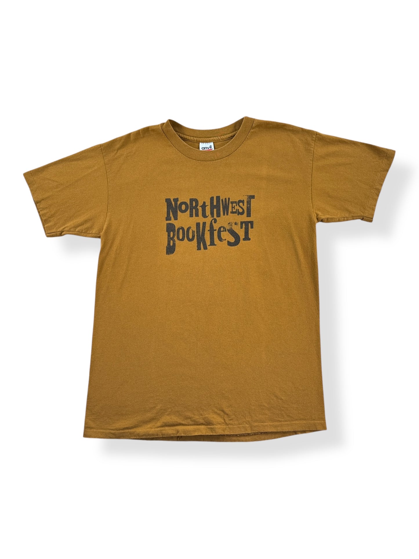 Front of Vintage Northwest Bookfest Tee SZ L