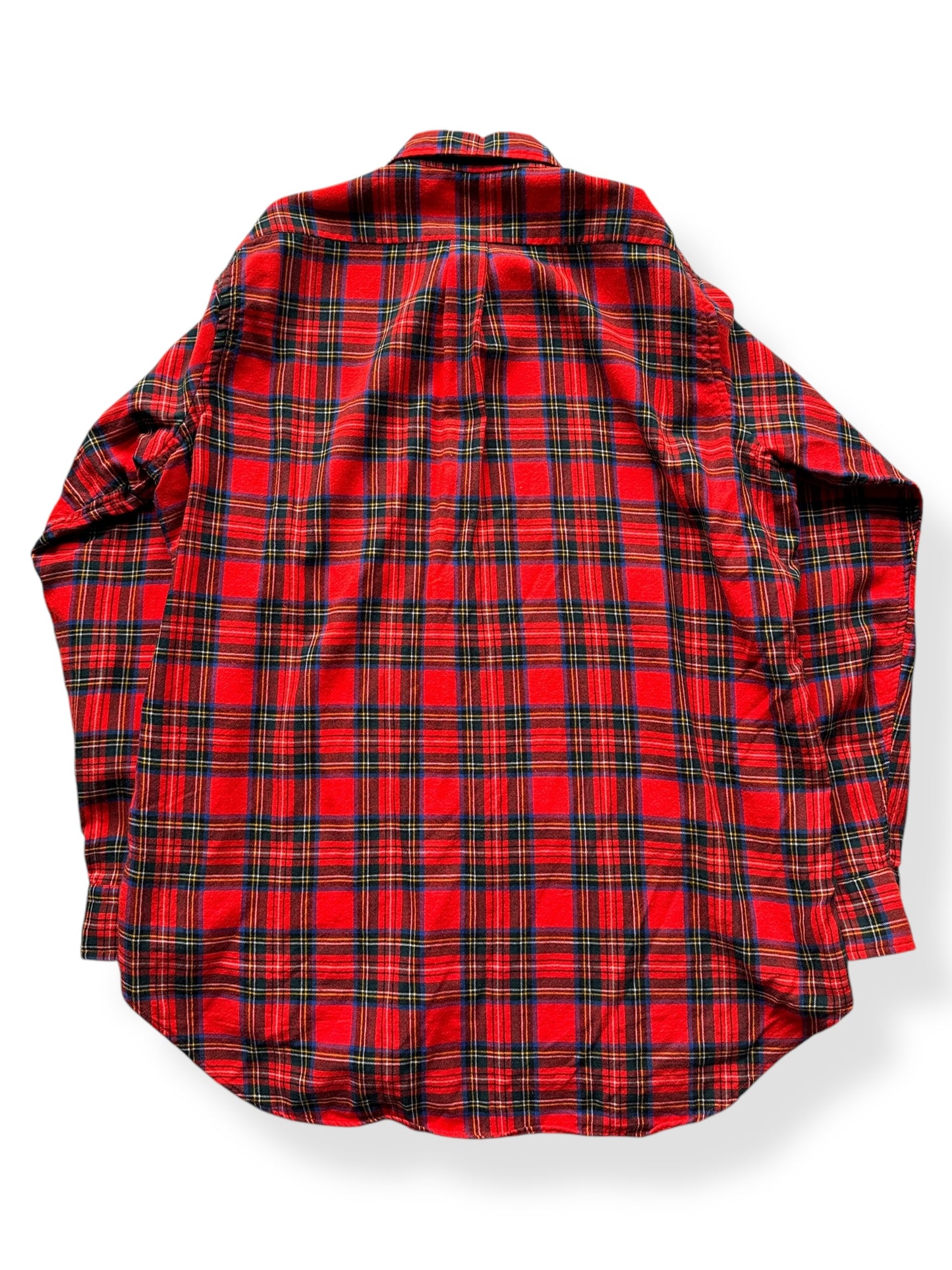 Back of Vintage Brooks Brothers Wool Blend Flannel SZ XL