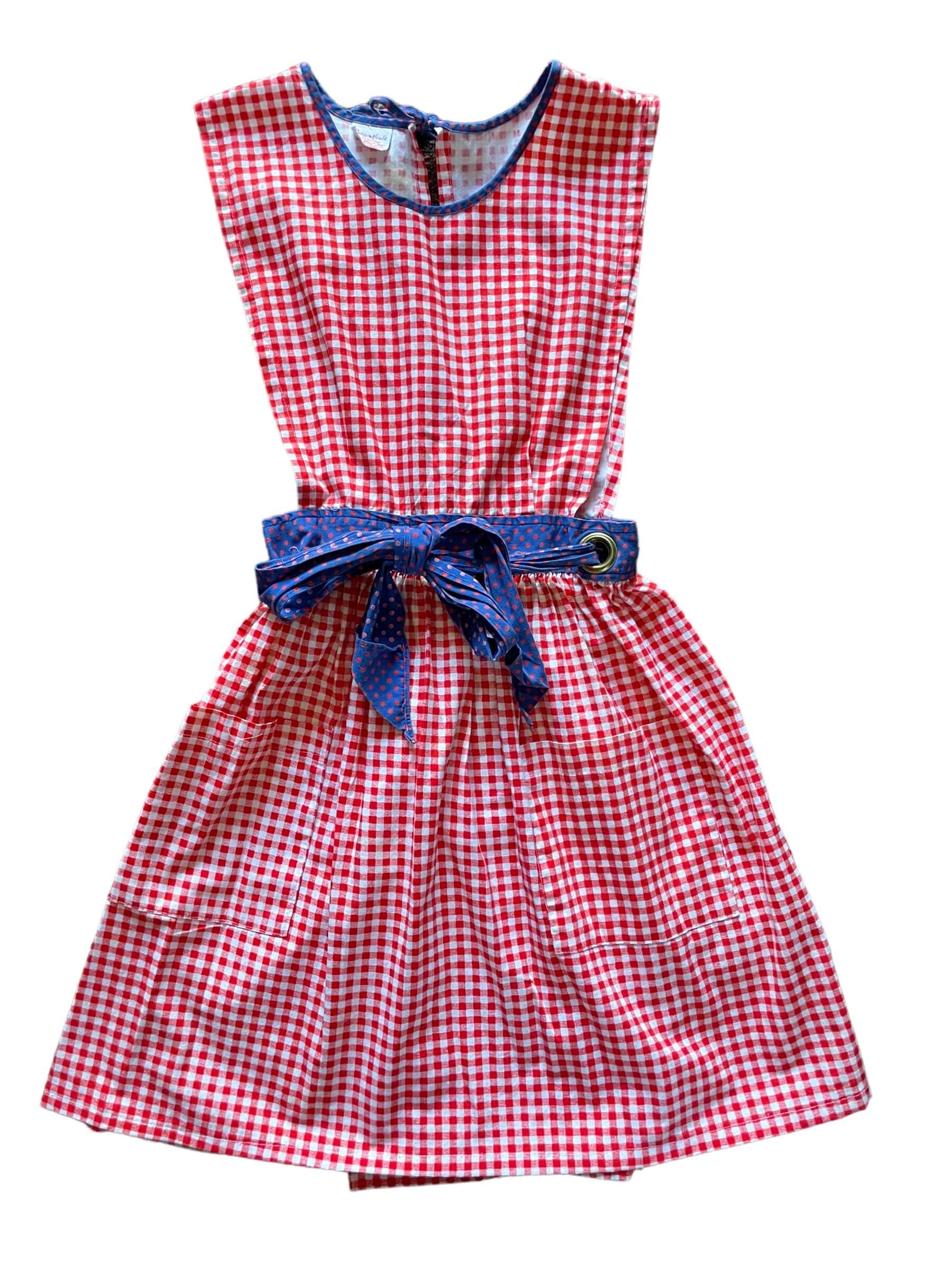 Vintage 1970s Design House Apron | Barn Owl Vintage Dresses