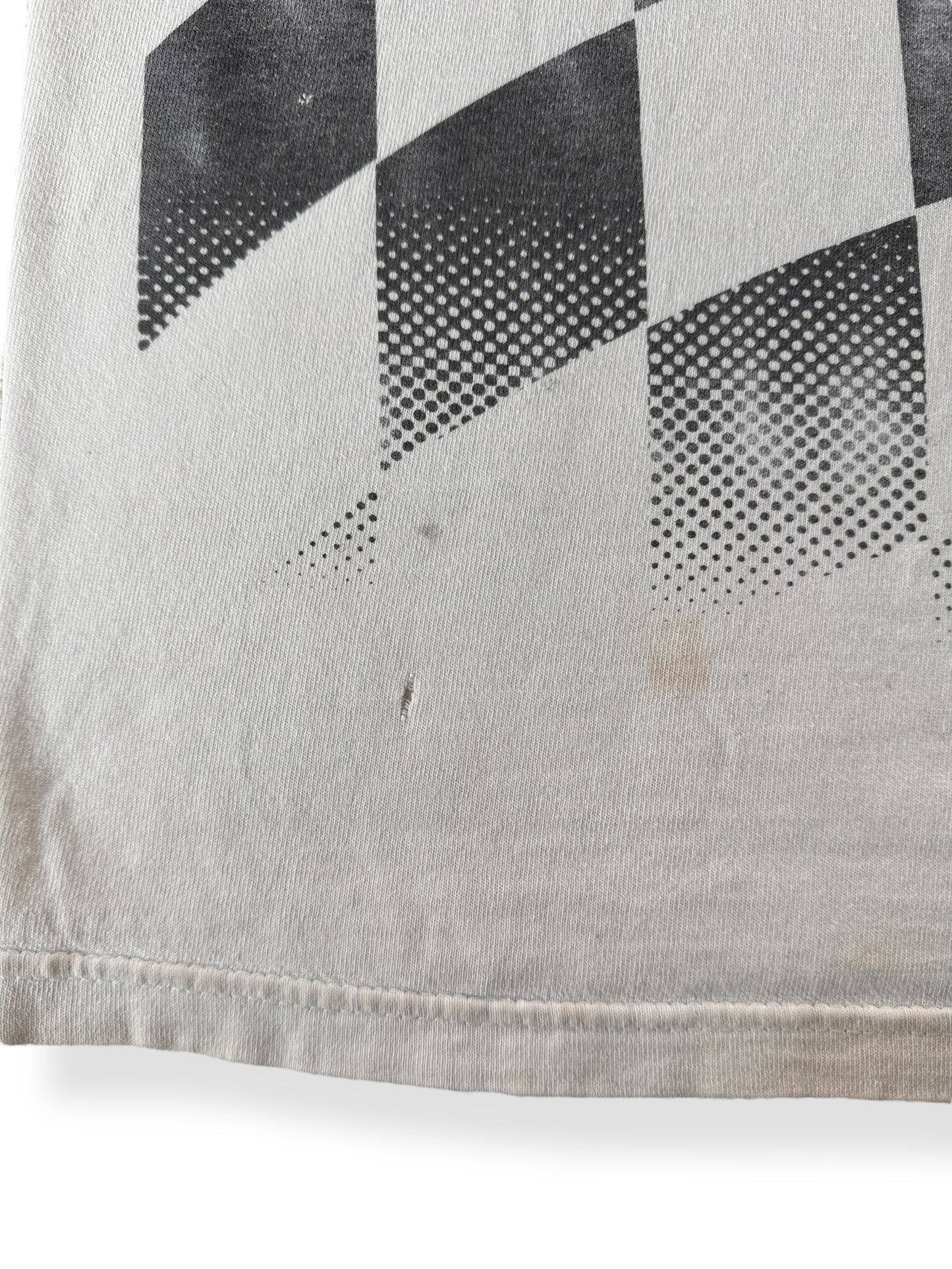 Stains on Vintage Ford AOP Tee SZ XL AS IS