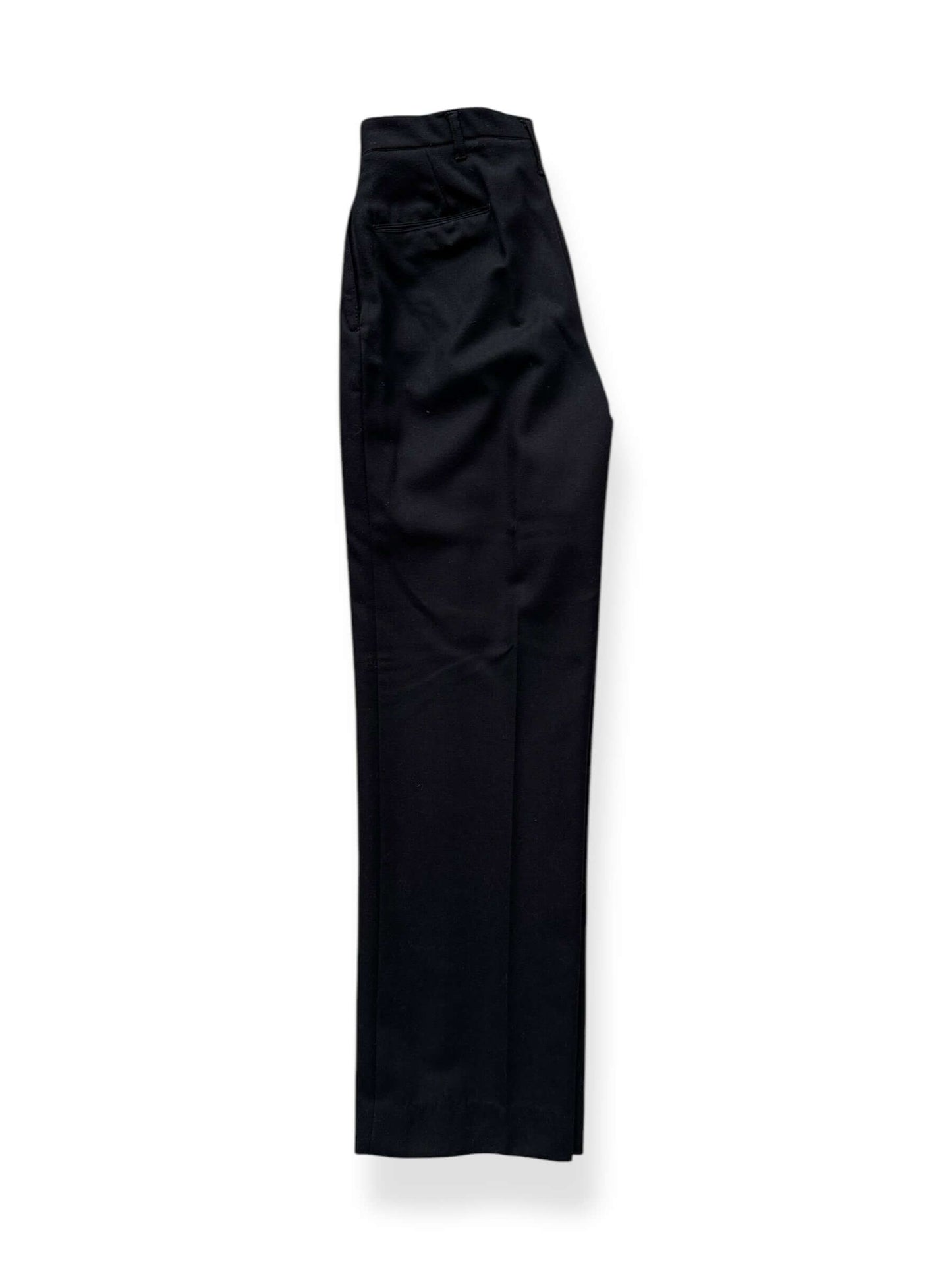 Side of Vintage 1943 Wool Trousers W32