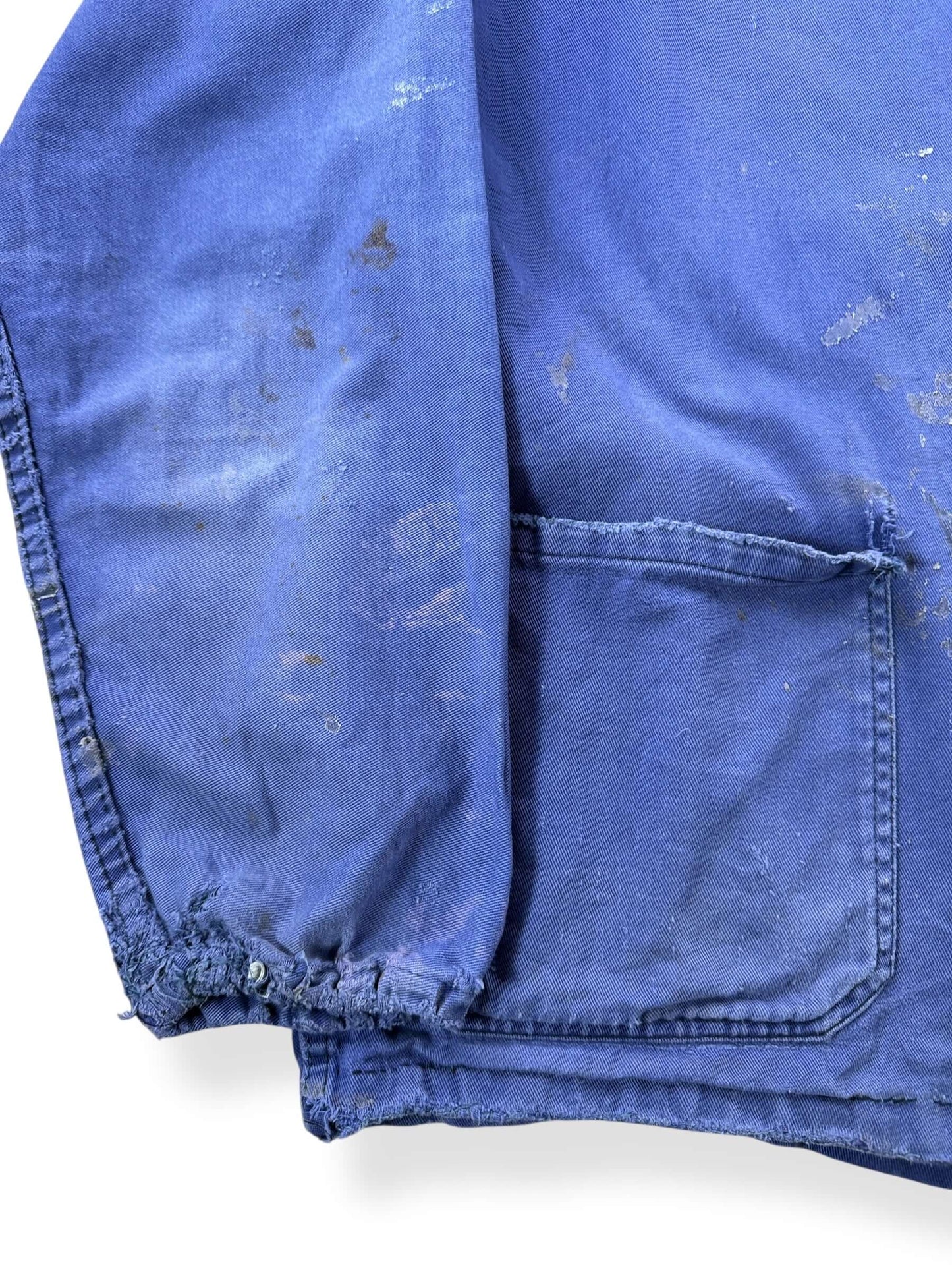 Stains on Vintage Worked In French Chore Coat SZ L
