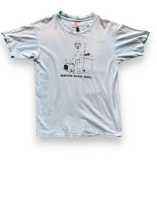 Front View of Vintage Dumpster Divers Unite Tee SZ XL | Vintage Junk Collector T-Shirts Seattle | Barn Owl Vintage Tees Seattle