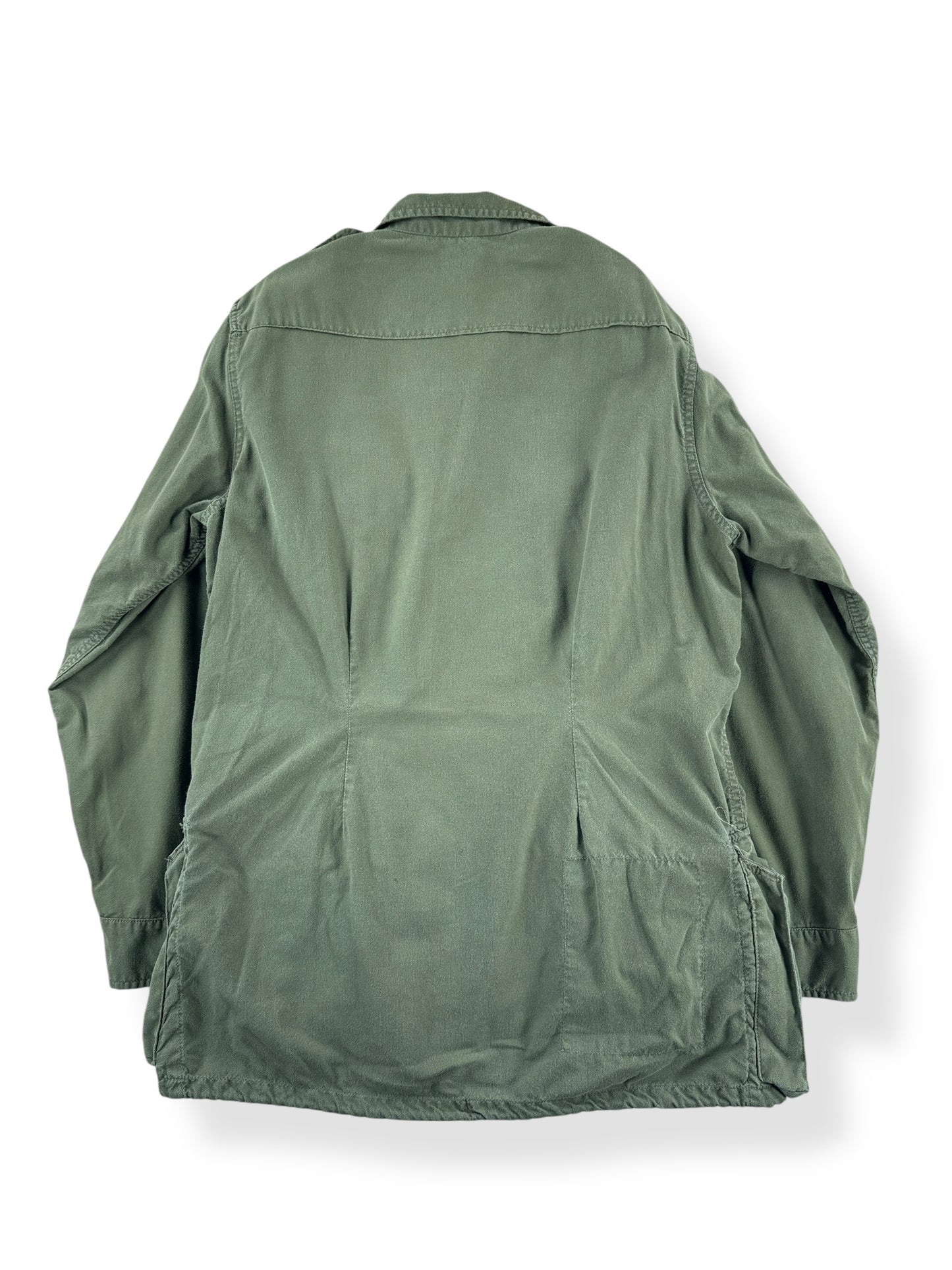 Back of Vintage Canadian Military Smock SZ L