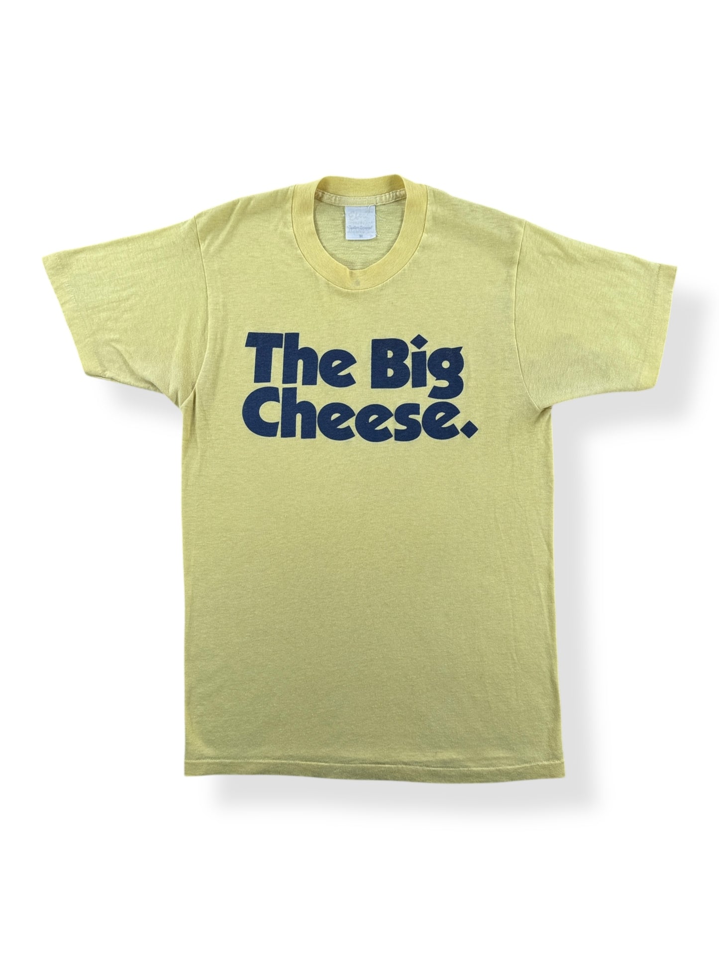 Front of Vintage 1970s Big Cheese Tee SZ S