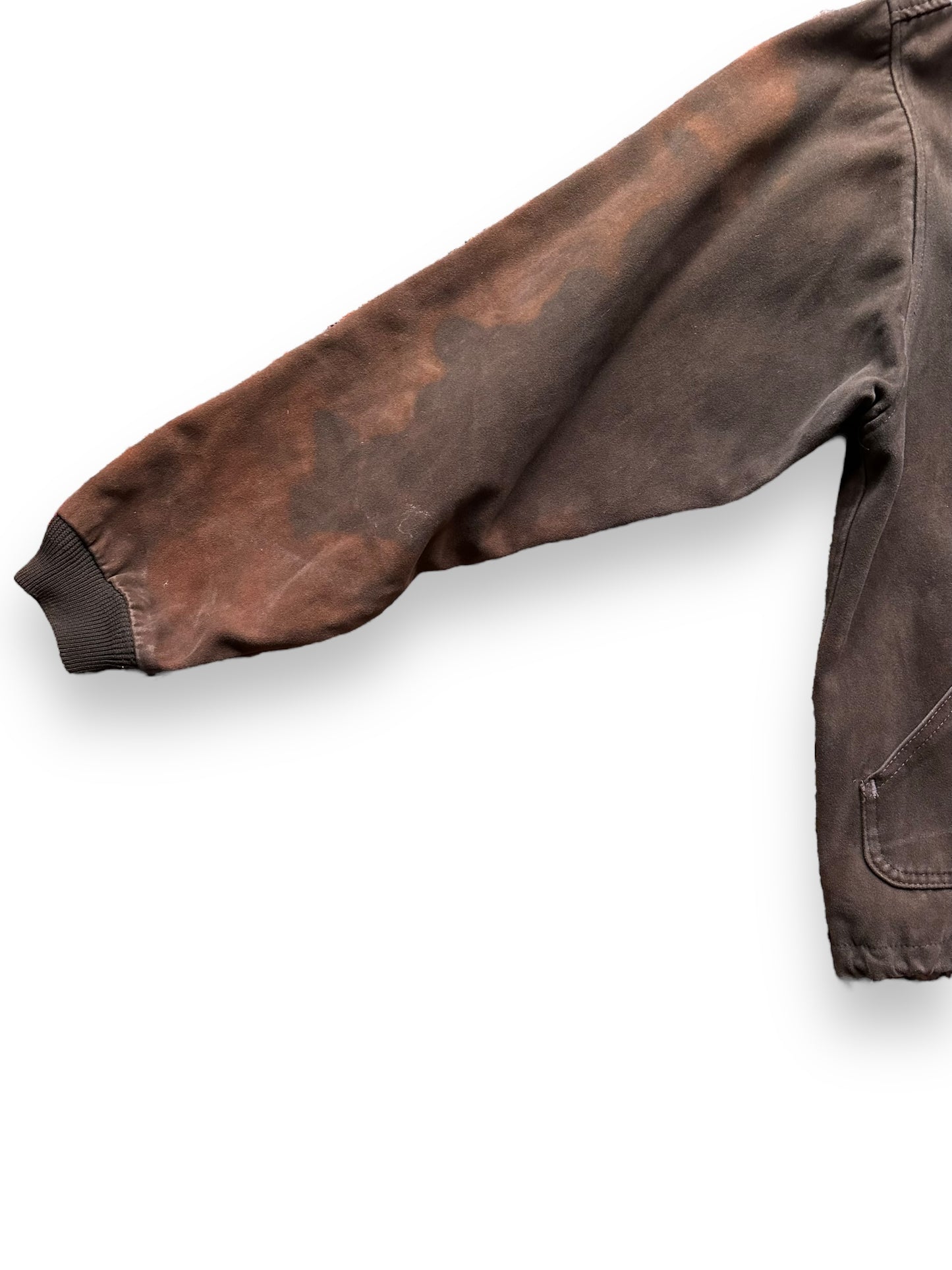 Discolorations on Right Sleeve of Filson Moleskin Brown Liner SZ XL |  Filson Bargain Outlet Seattle | Barn Owl Vintage