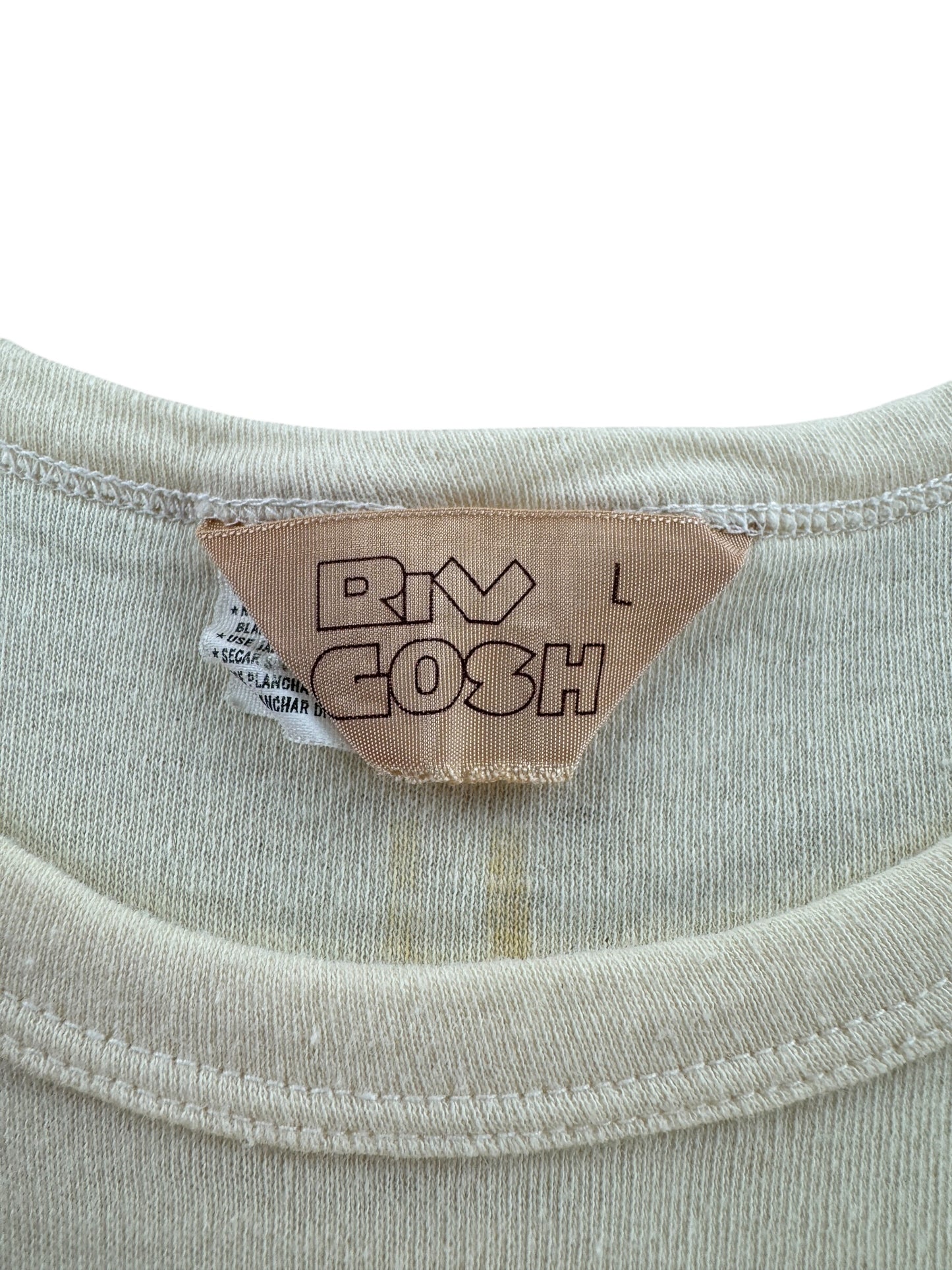 Tag on Vintage Yellow Acapulco MX Tee SZ XS