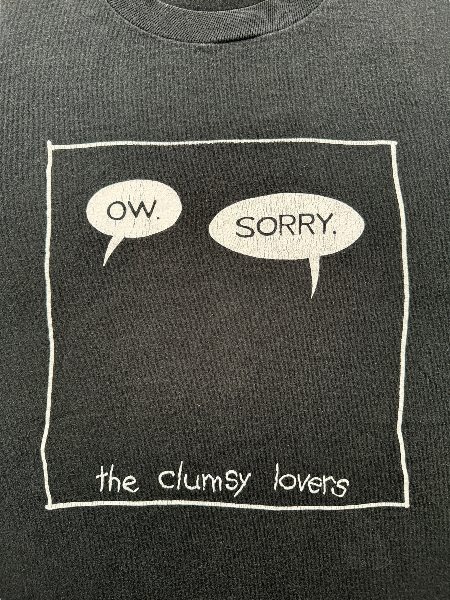 Graphic of Vintage Clumsy Lovers Tee SZ XL