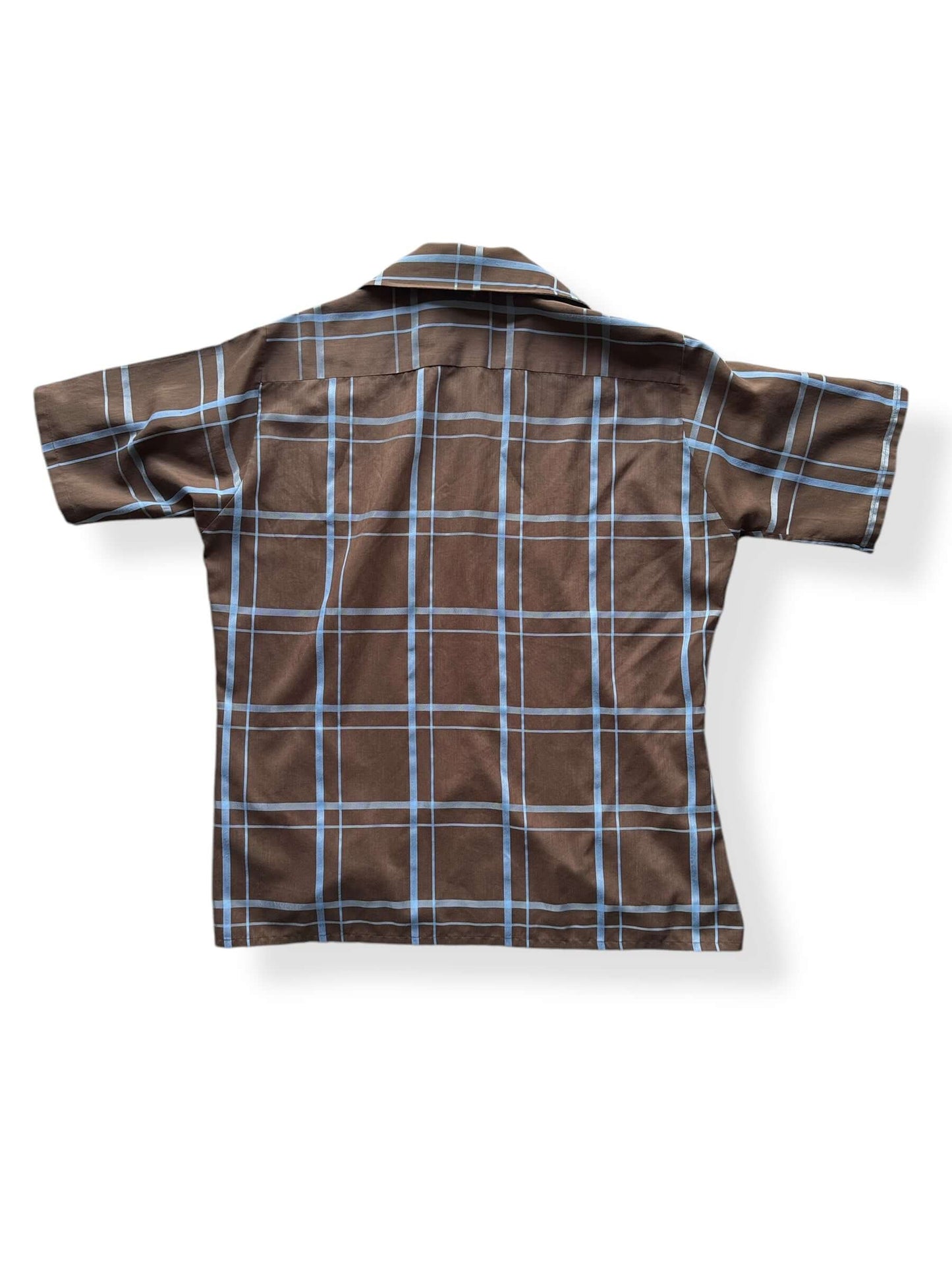 Back of Vintage Hampshire House Van Heusen Short Sleeve SZ L