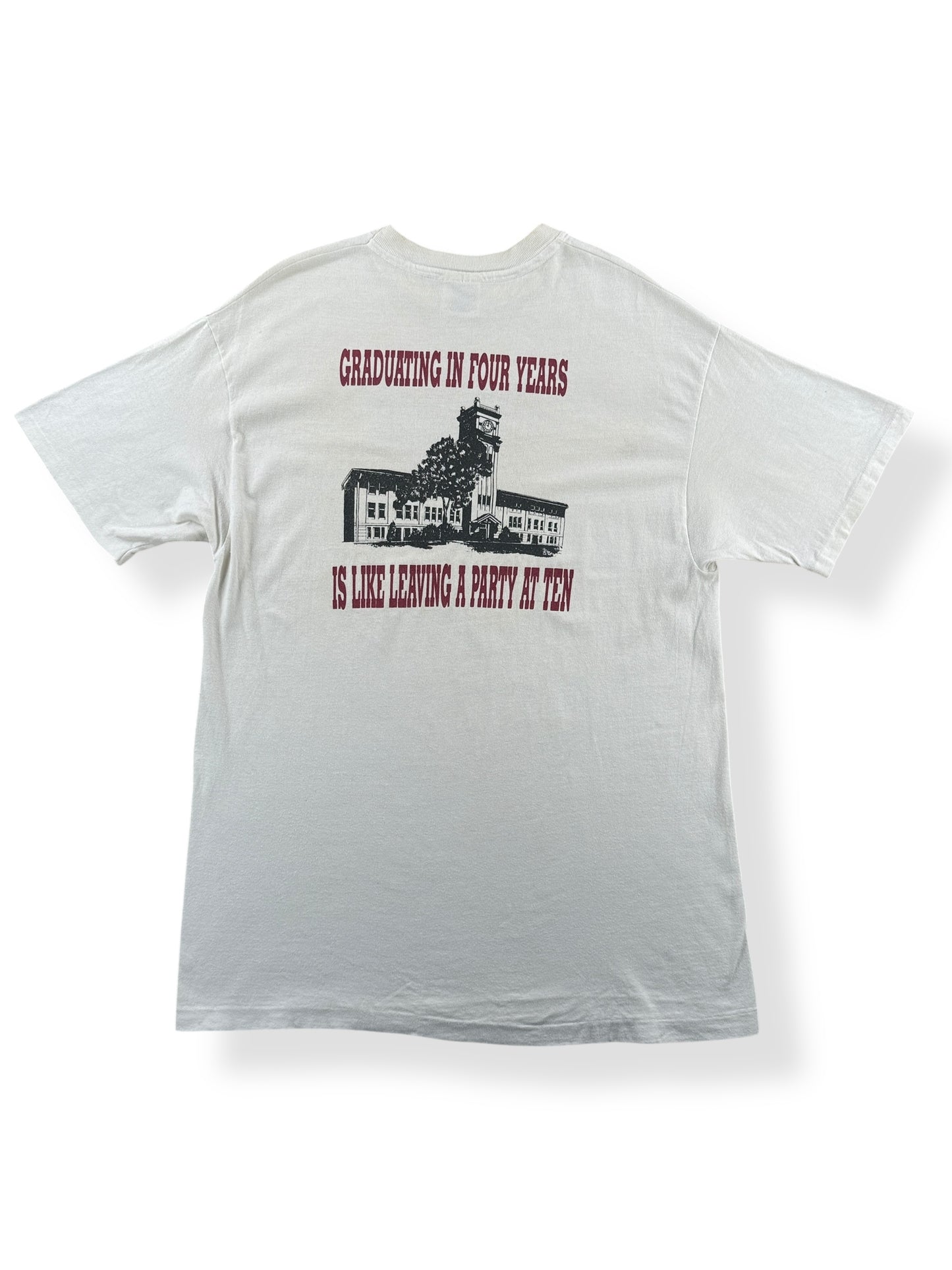 Back of Vintage Absolut WSU Tee SZ L