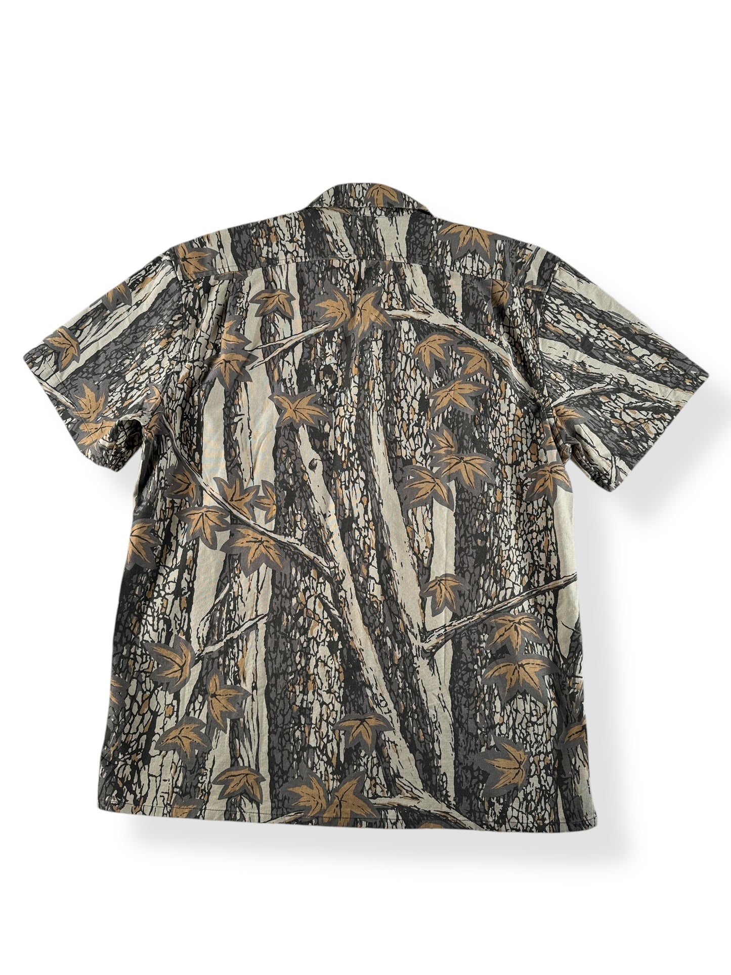 Back of NOS Filson Rustic Short Sleeve Camp Shirt SZ M