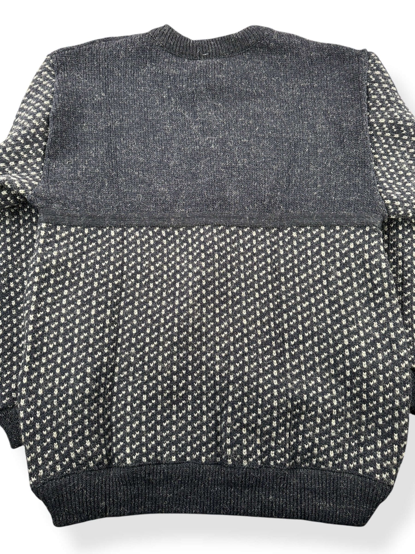 Vintage L.L. Bean Birdseye Nordic Sweater SZ L Tall