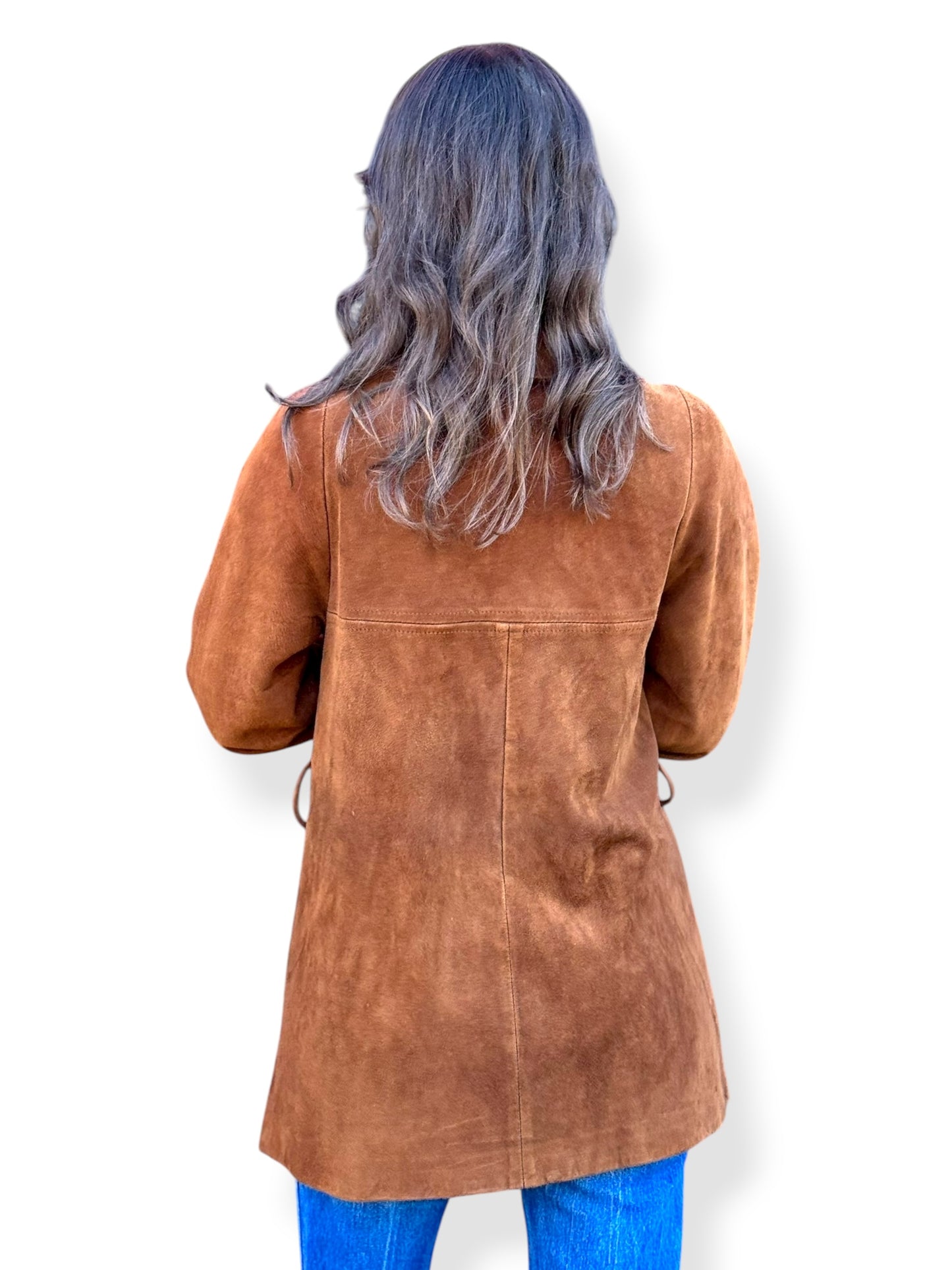 Vintage Womens 1960s Marquis of London Suede Jacket SZ M