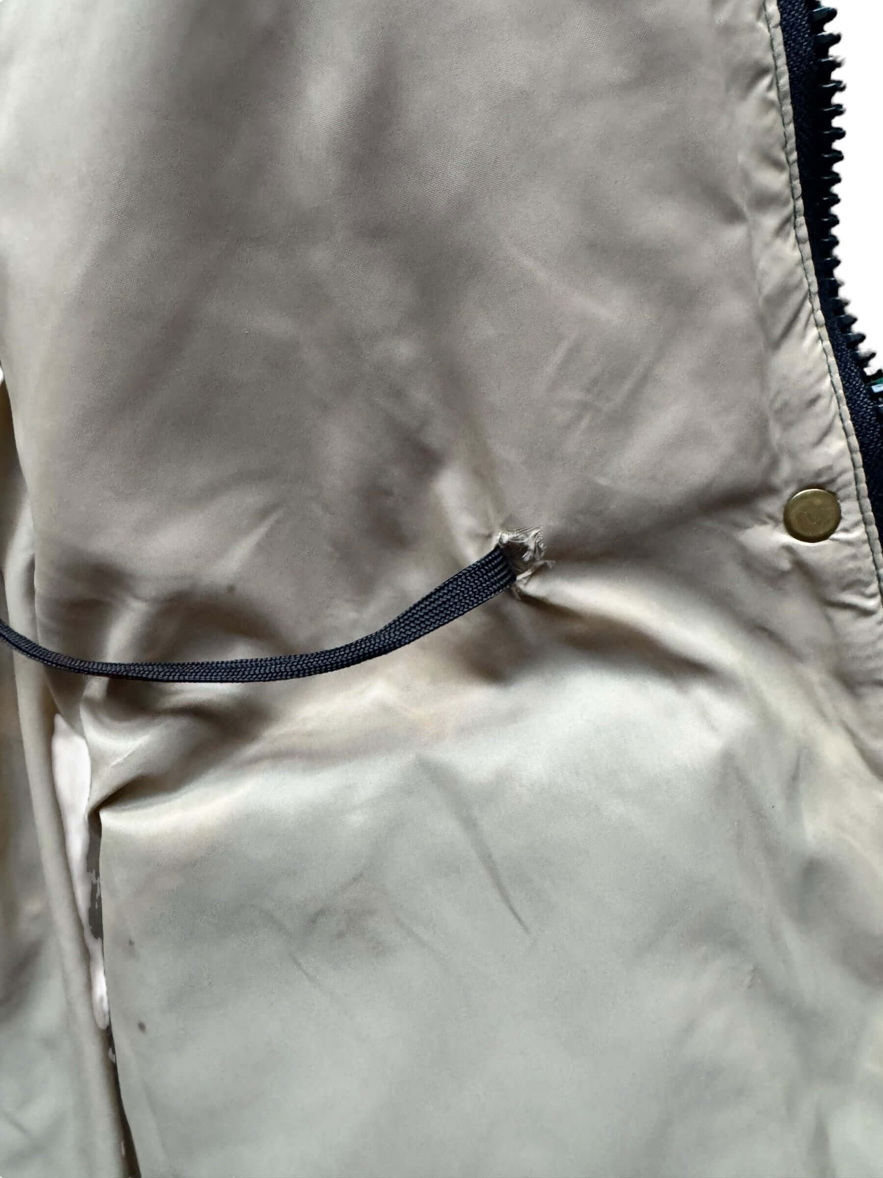 Interior belt 1980s Women's REi Co-Op Rain Jacket M