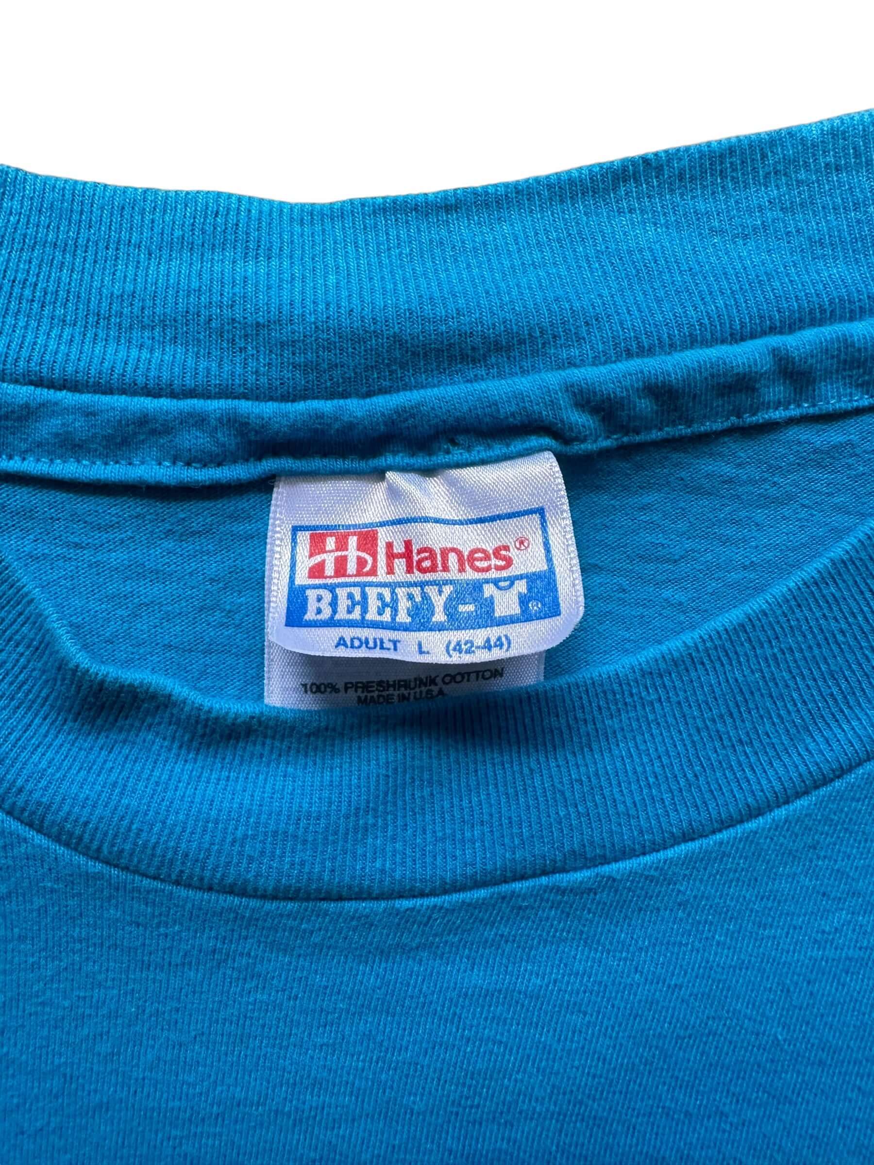 tag on Vintage Cape Cod AOP Dolphin Tee SZ L