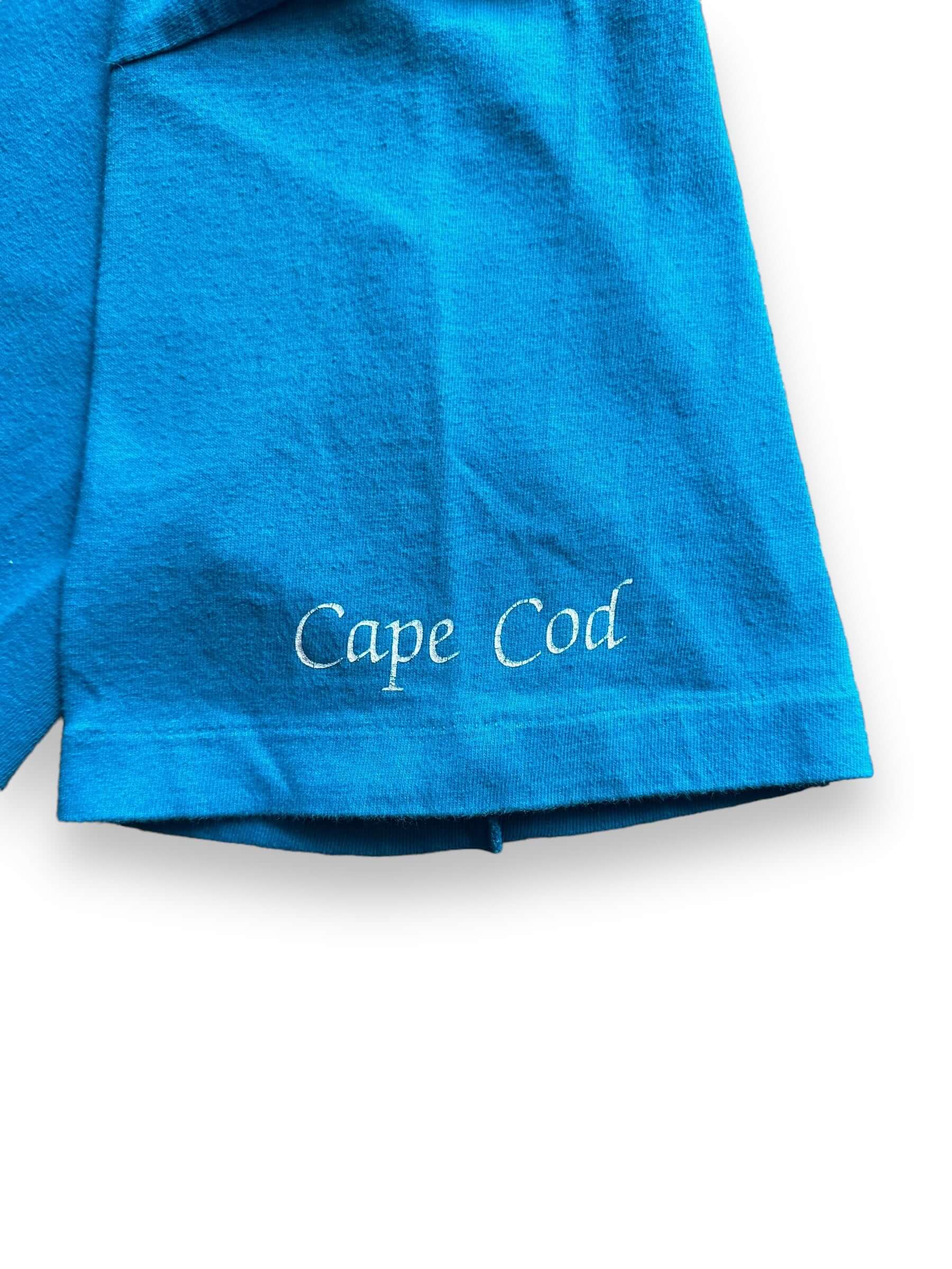 sleeve print on Vintage Cape Cod AOP Dolphin Tee SZ L