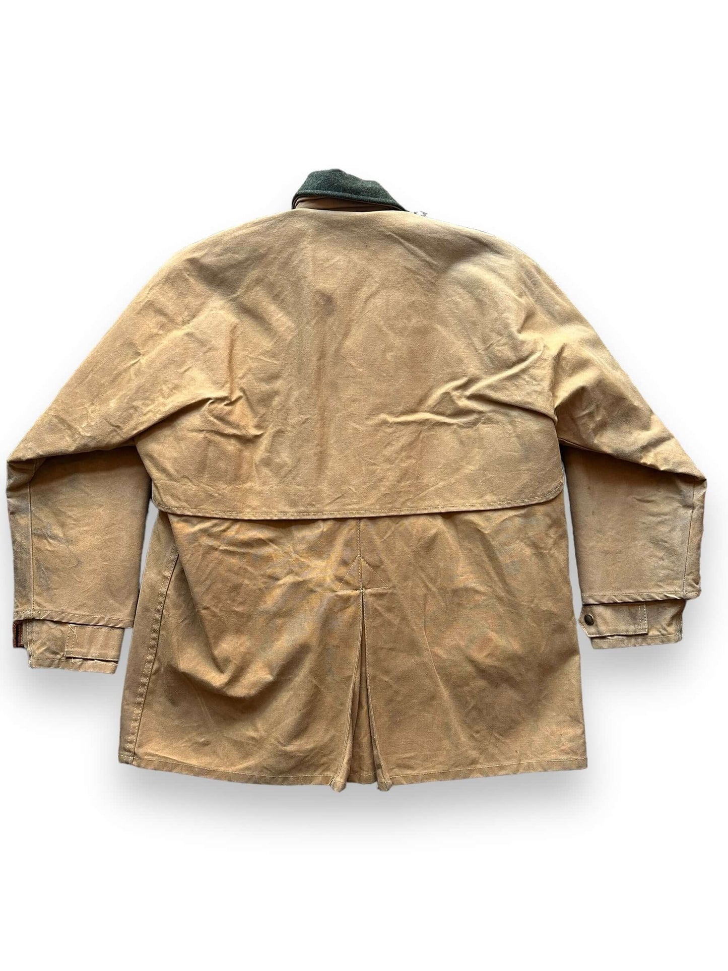 Rear View of Vintage Filson Tin Cloth Packer Jacket w/ Liner SZ 40