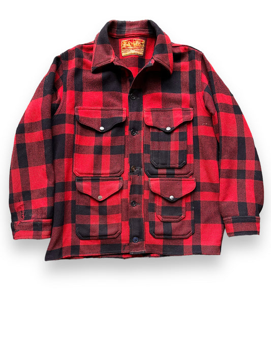 front of Vintage Union Made Filson Mackinaw Cruiser SZ L |  Filson Cruiser Seattle | Vintage Workwear Seattle