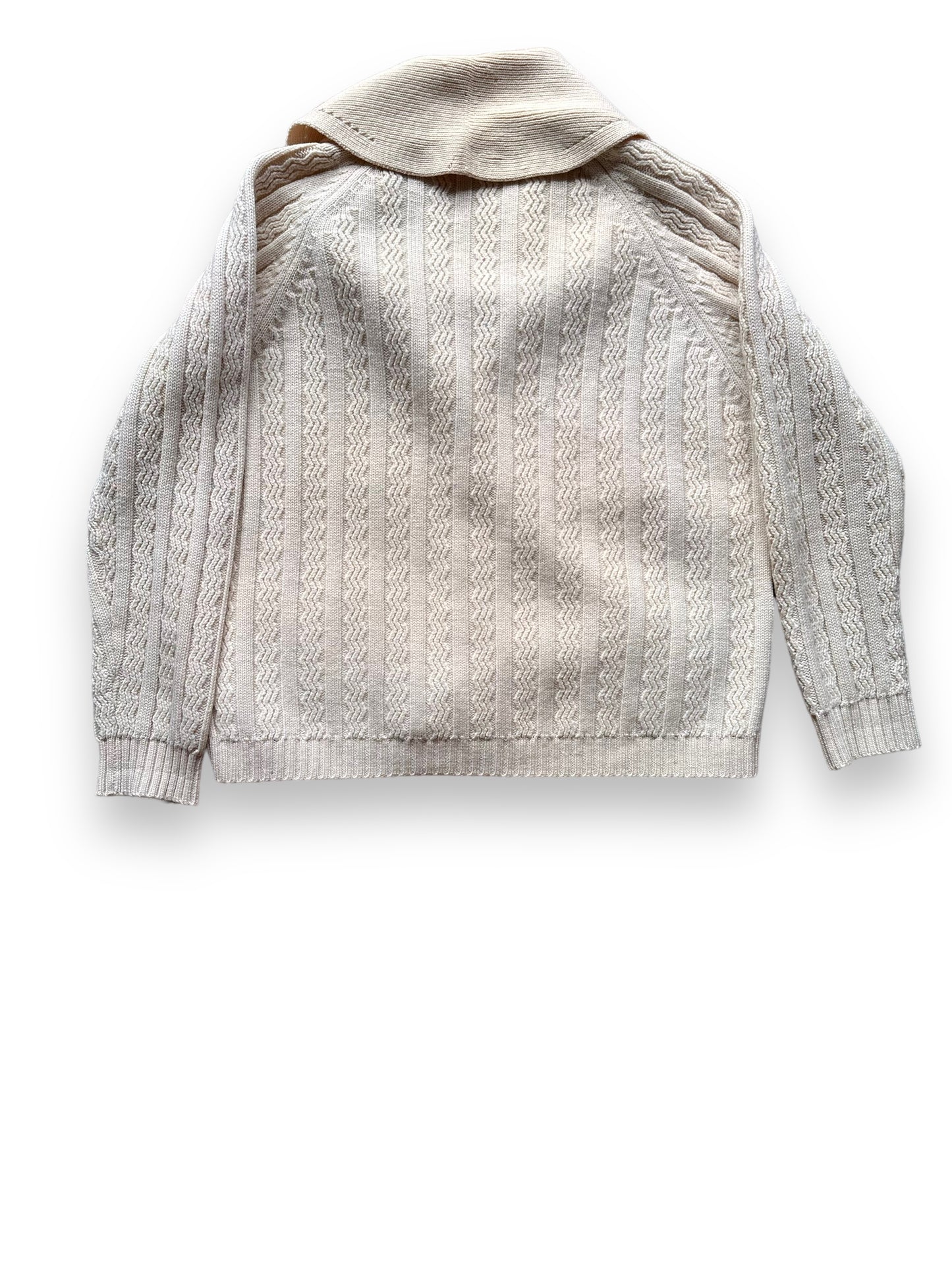 back of Vintage Ronetti Made in Italy Shawl Collar Cardigan SZ M | Vintage Cardigan Sweaters | Vintage Clothing Seattle