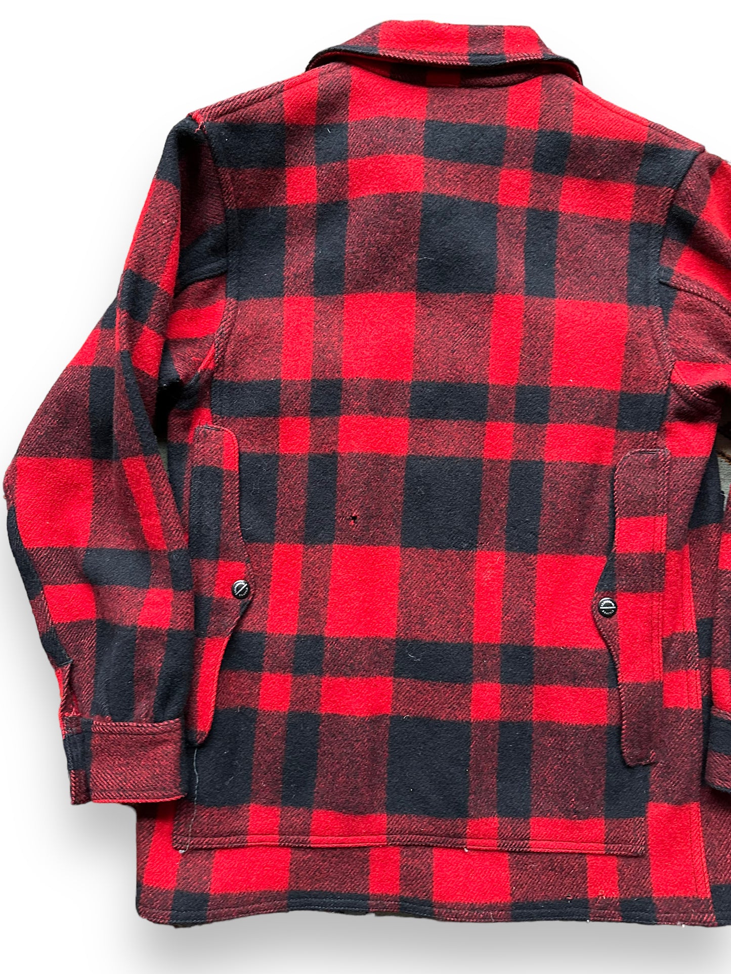 back left of Vintage 40s/50s Era Filson Union Made Cruiser SZ 36 | Barn Owl Vintage Goods | Vintage Filson Workwear Seattle