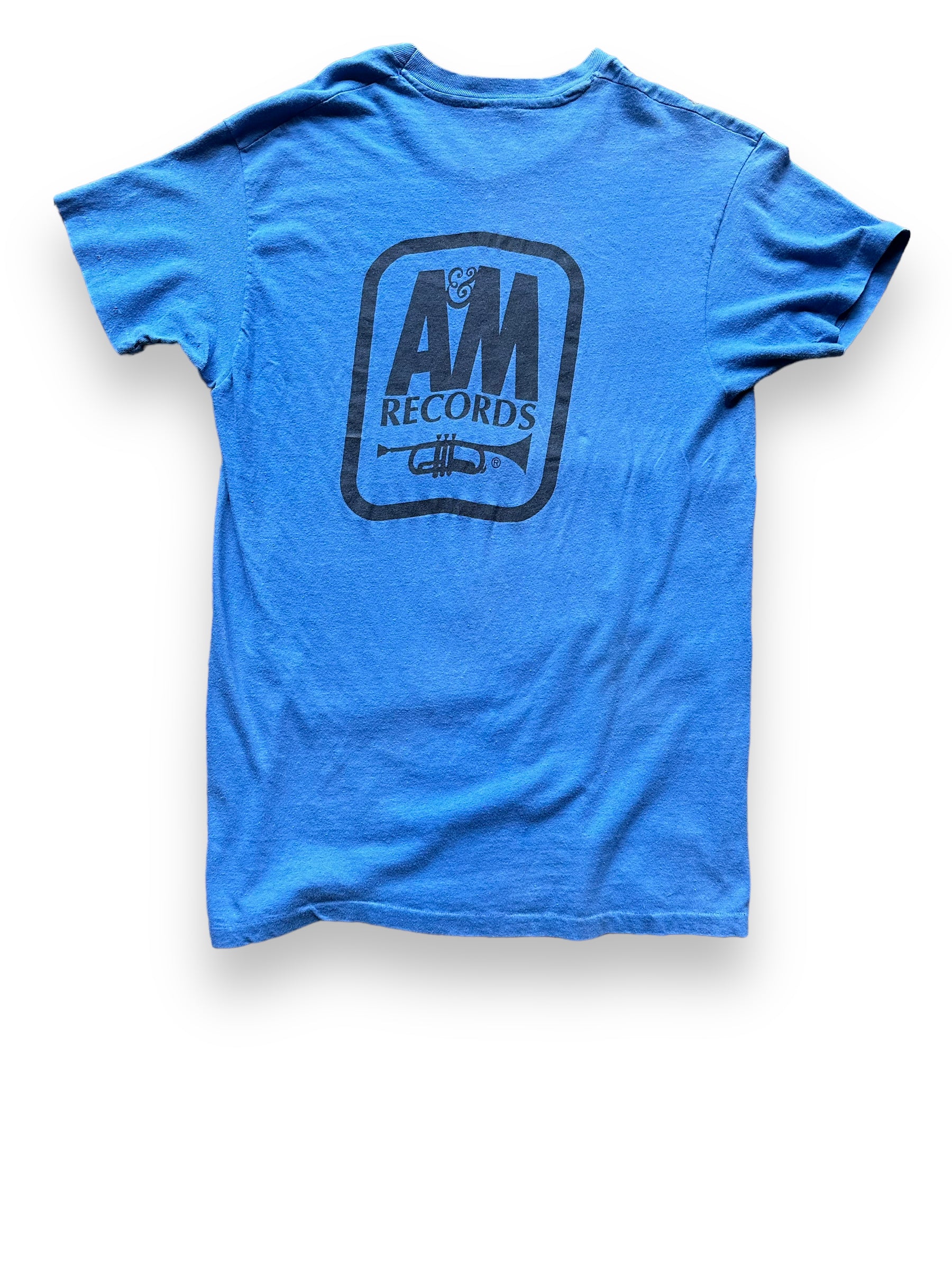 Rear of Vintage Billy Preston A&M Records Tee SZ S |  Vintage Rock Tees Seattle | Seattle Vintage Clothing