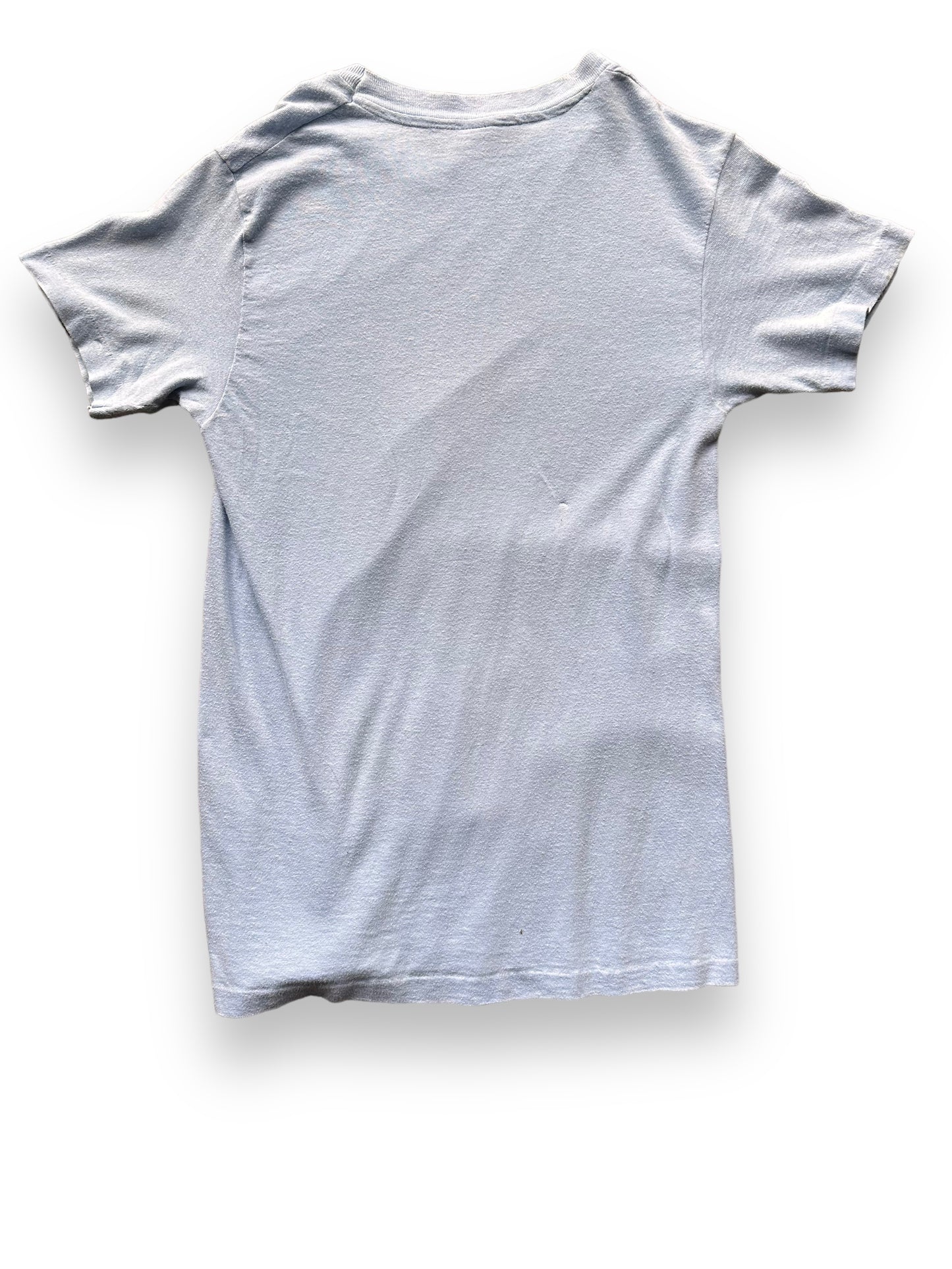 Rear View of Vintage 1980 New Orleans Jazz & Heritage Professor Longhair Tee SZ S | Vintage 1980 New Orleans Jazz Tee Seattle | Barn Owl Vintage