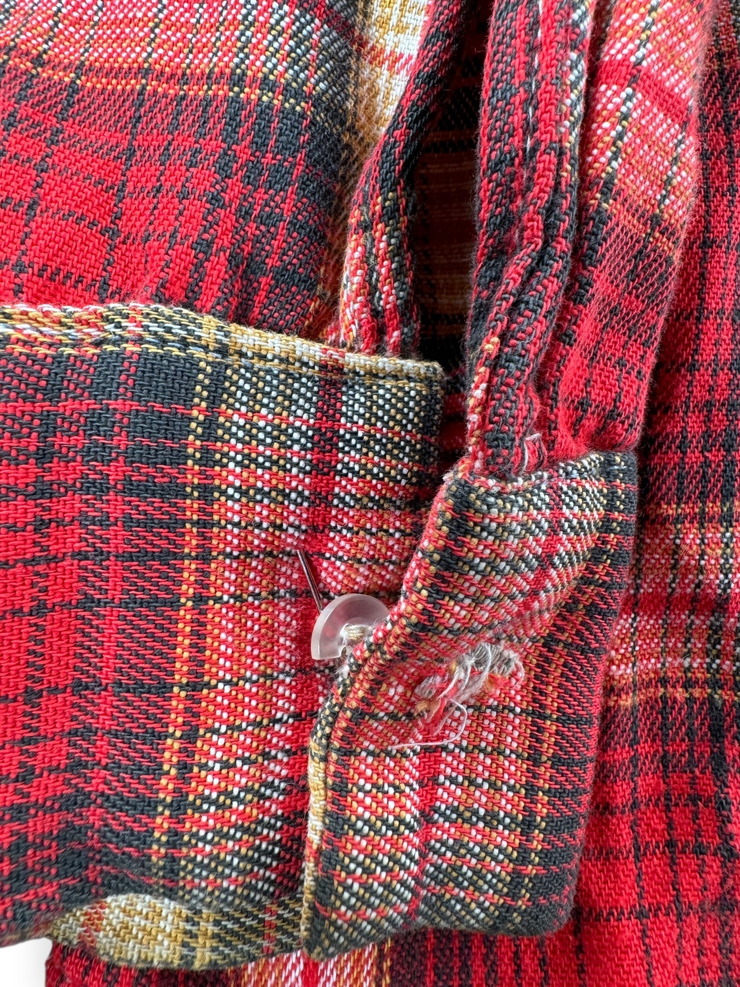 Pin on Vintage Cone Fabric Cotton Flannel SZ L