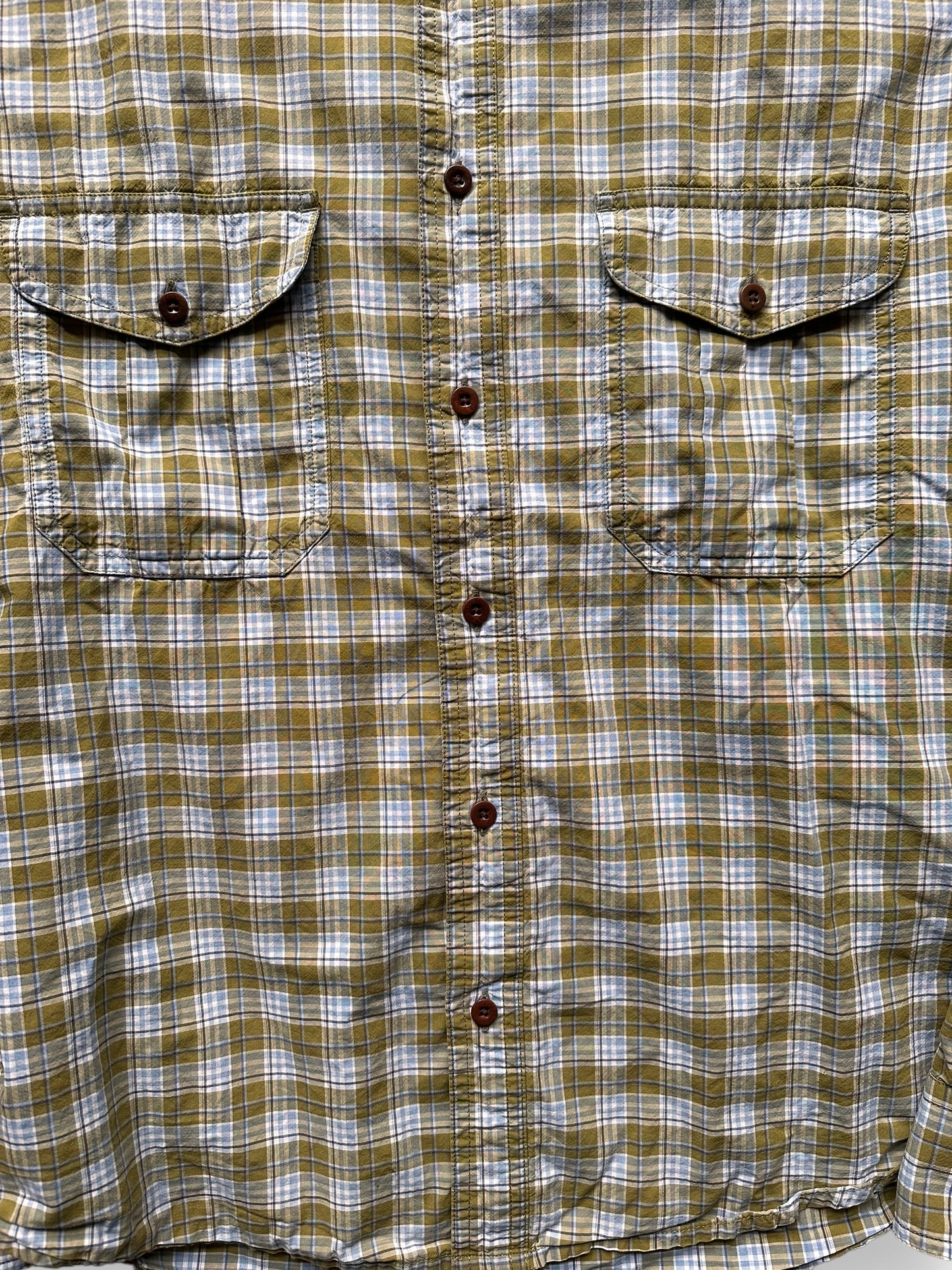 front of Filson Cotton Lightweight Shirt |  Barn Owl Vintage Goods | Vintage Filson Workwear Seattle