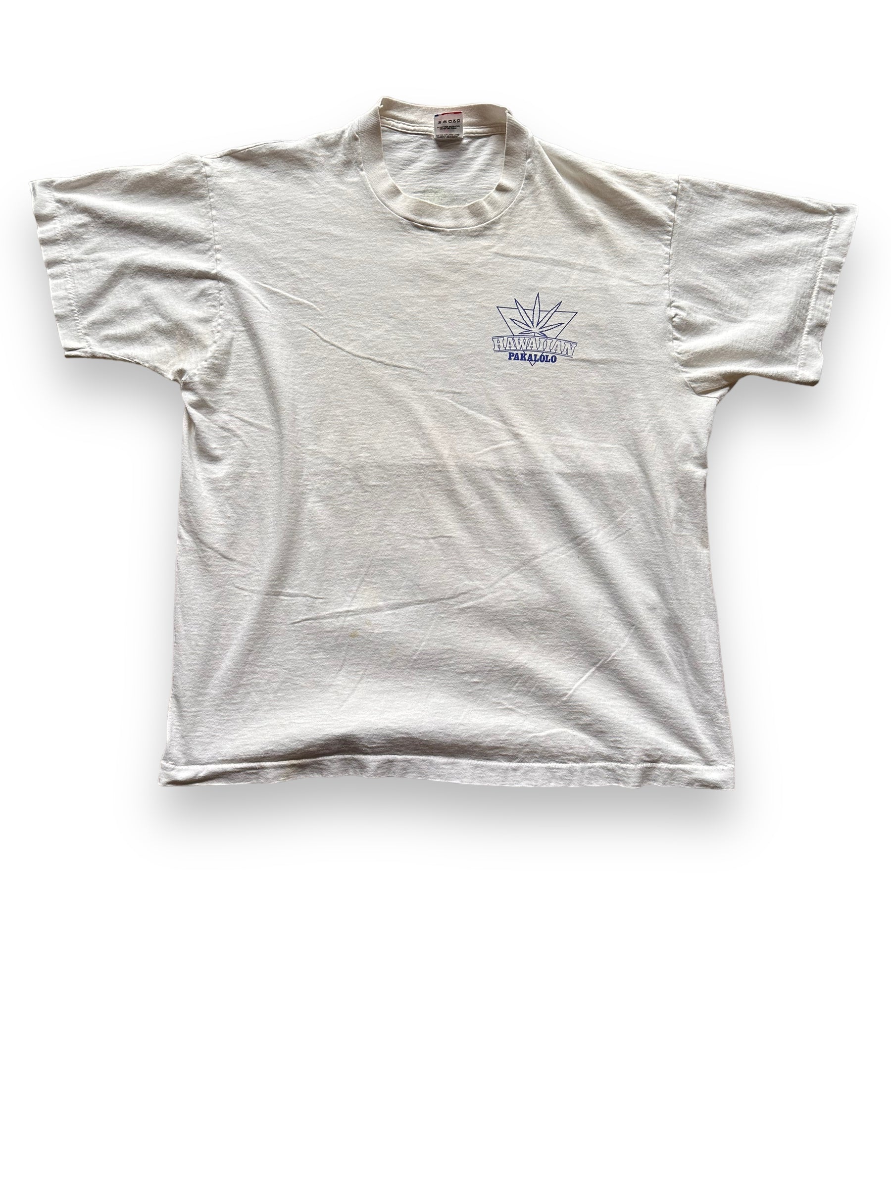 front of Vintage Hawaii Pakalolo Weed Tee SZ XL |  Vintage Tee Seattle | Barn Owl Vintage