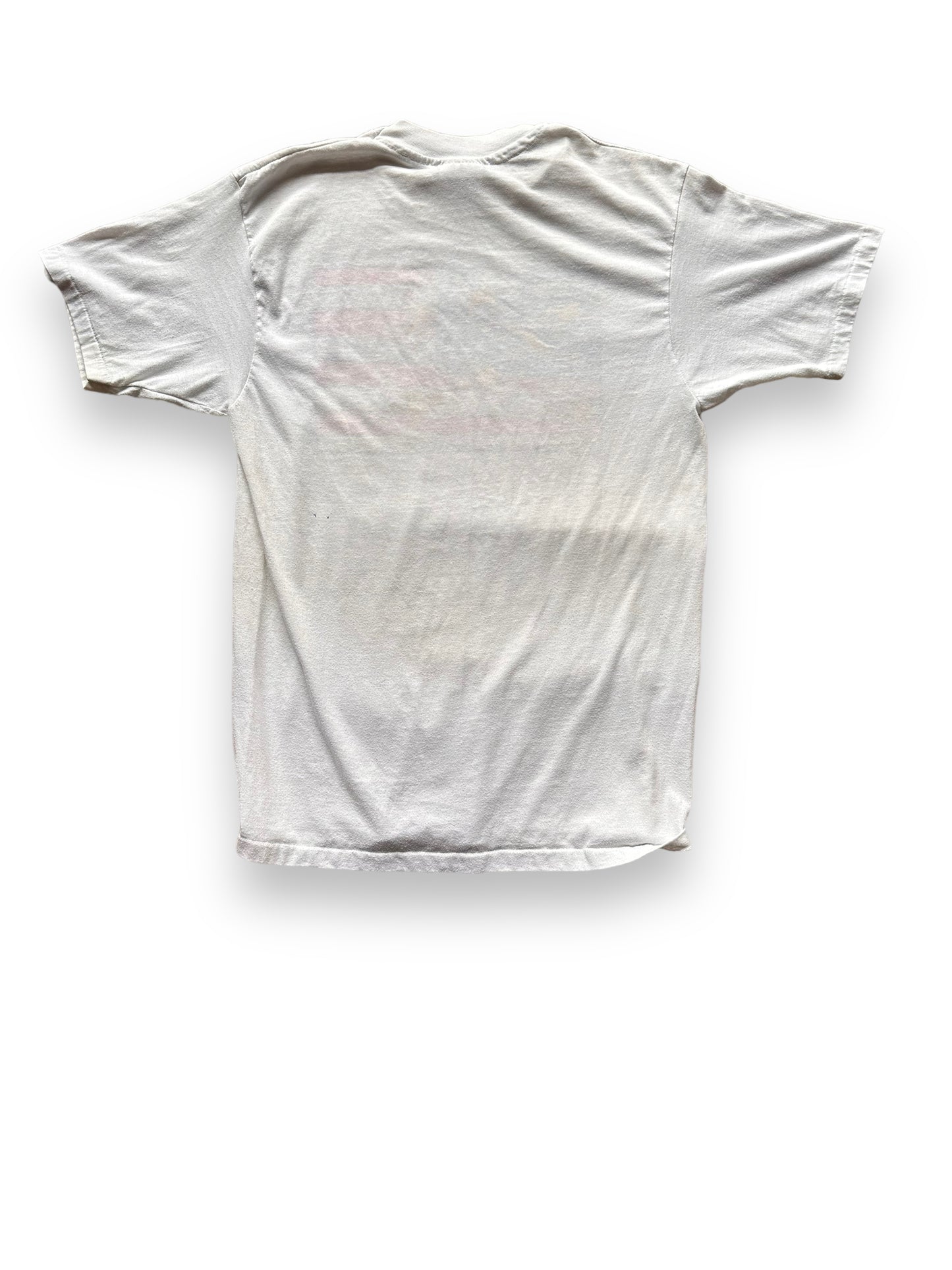 back of Vintage Keith Haring American Music Festival Tee SZ L | Vintage Art Tee Seattle | Barn Owl Vintage