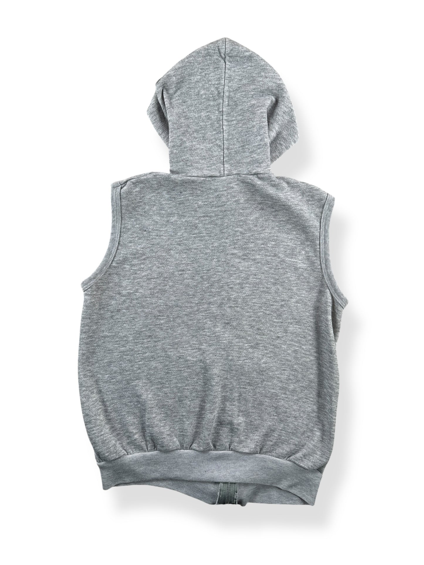 Back of Vintage Sportswear Sleeveless Zip Up Hoodie SZ M (Fits S)