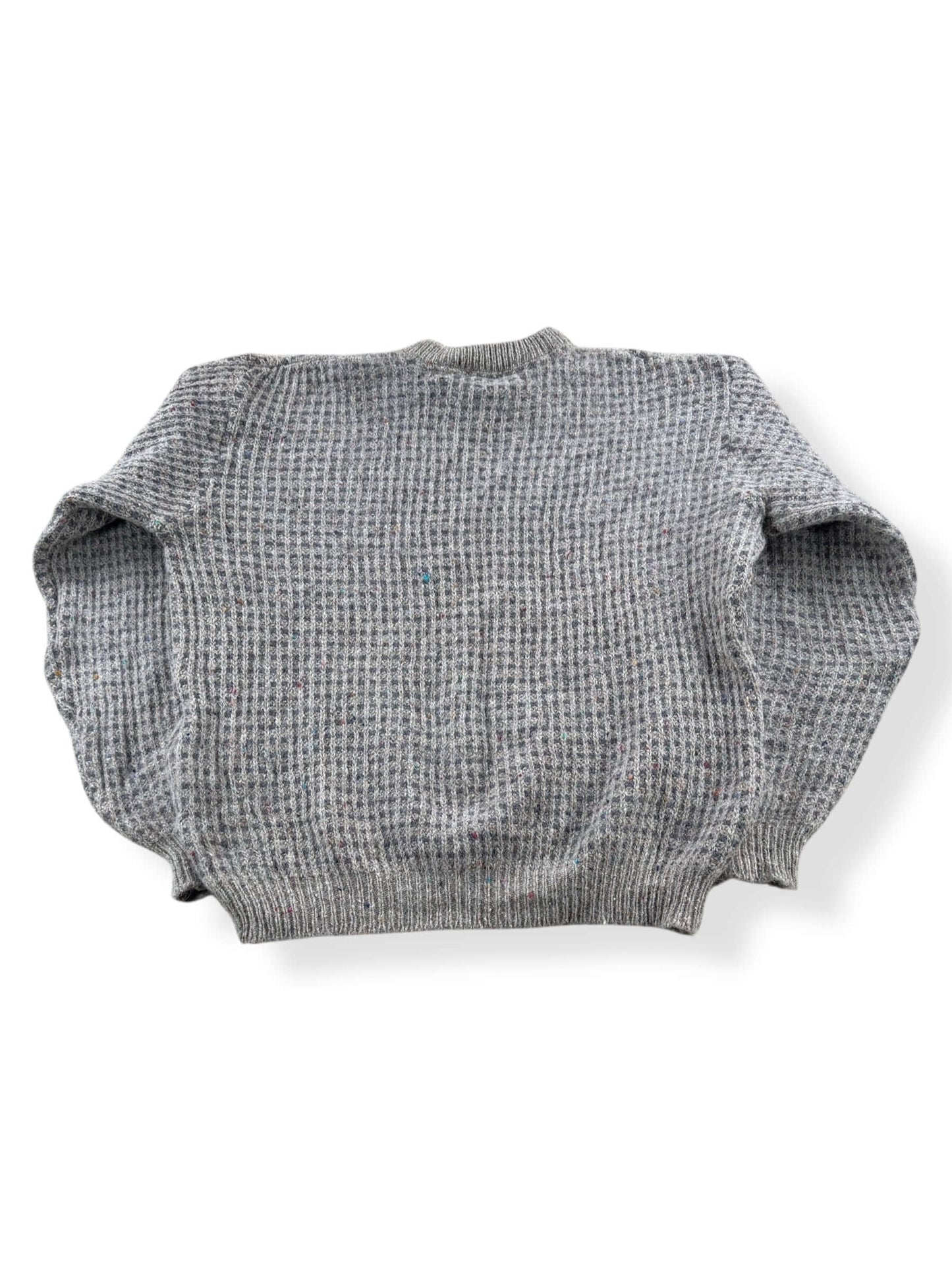 Rear View of Vintage L.L. Bean Fleck Wool Sweater SZ XL