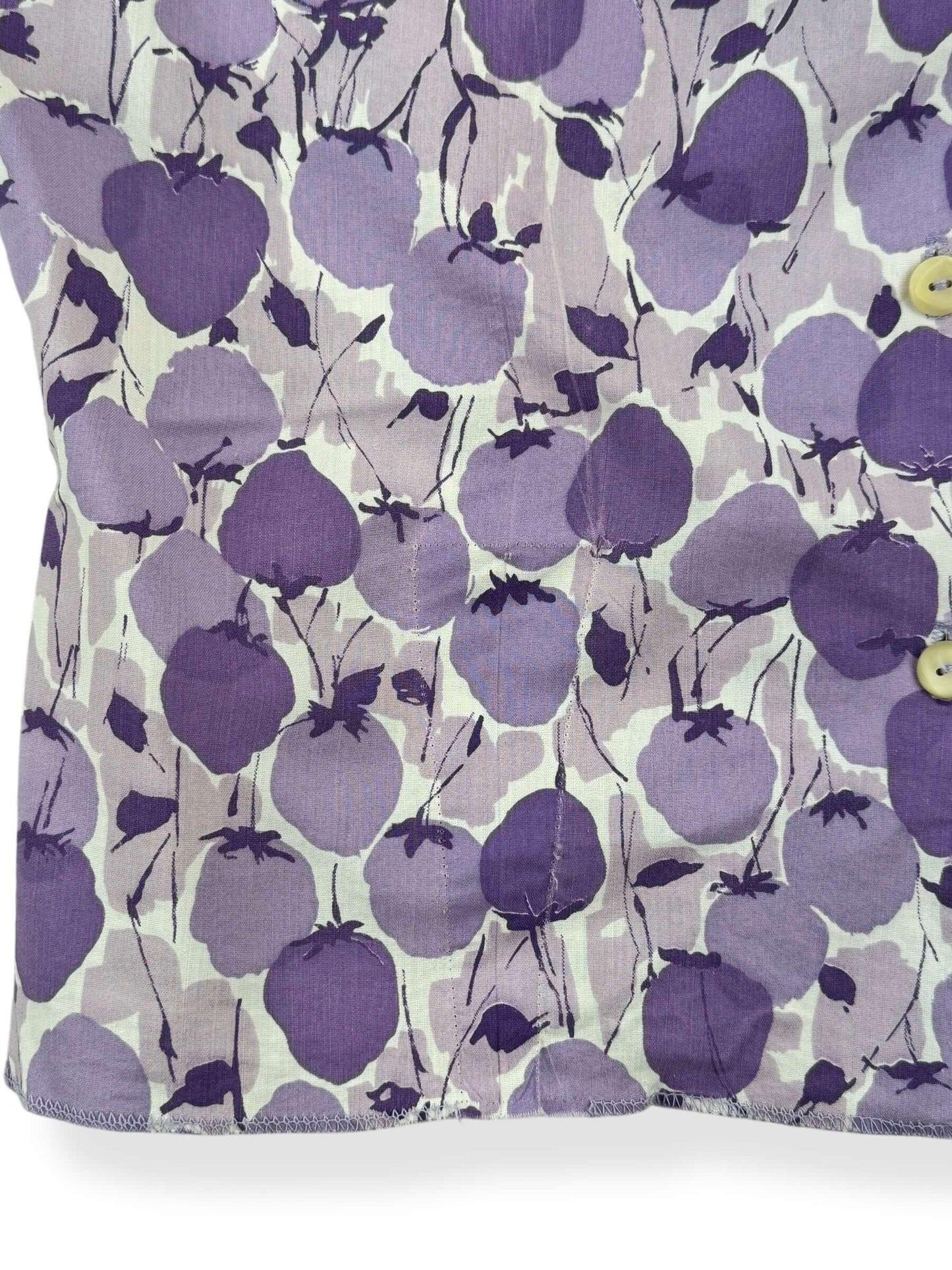 1950s Purple Strawberry Top M