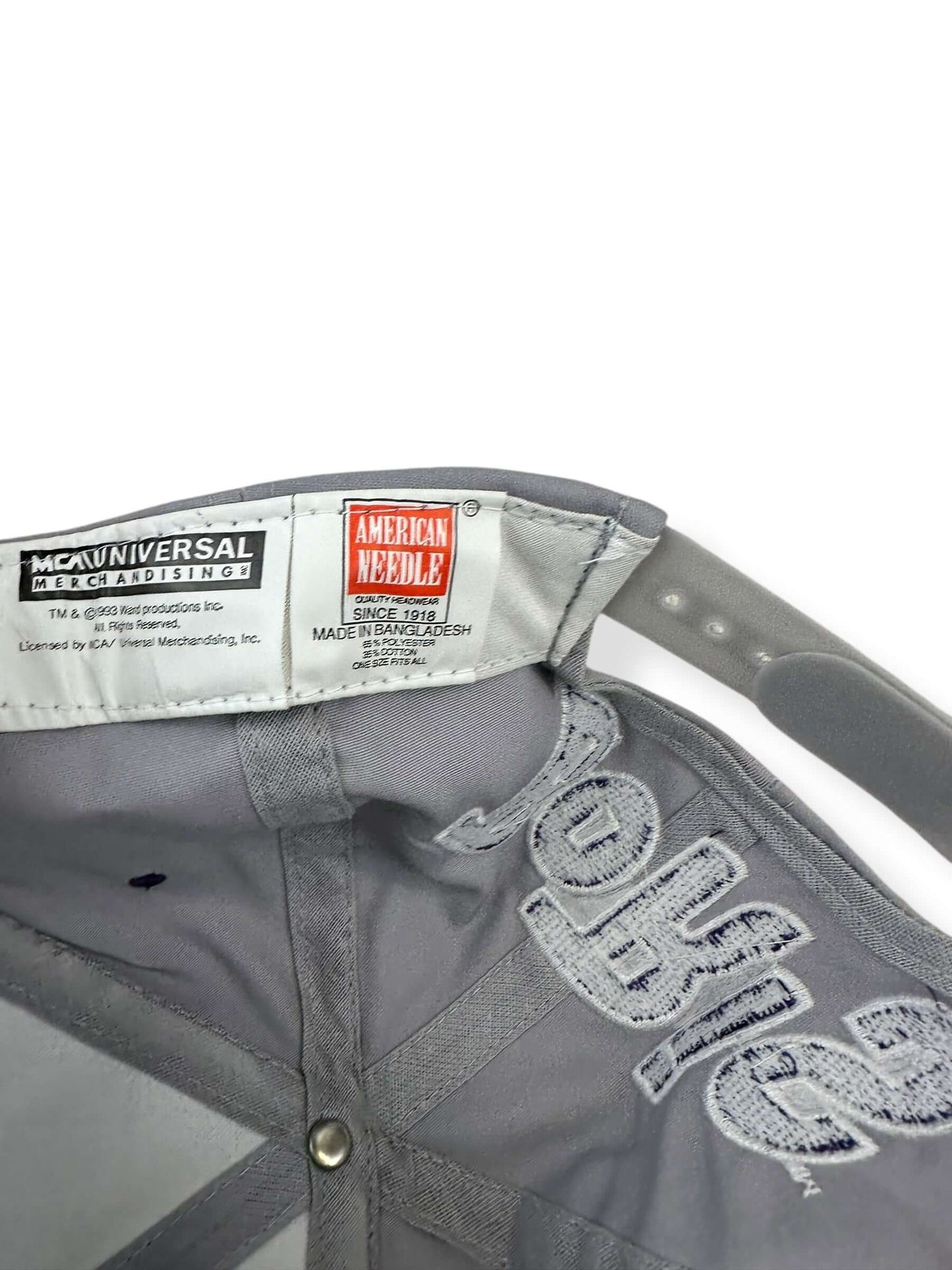 Tag View of Vintage American Needle Toons Boris Badenov Hat
