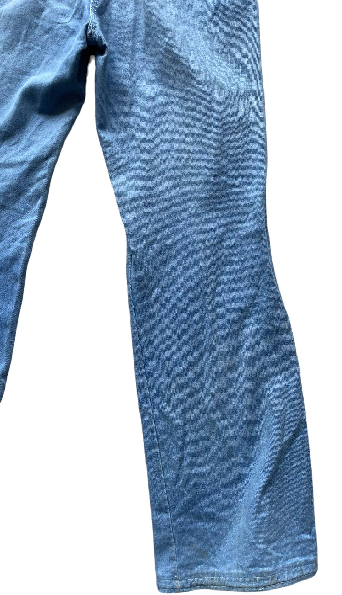 Back right leg view of Vintage Double R Flares