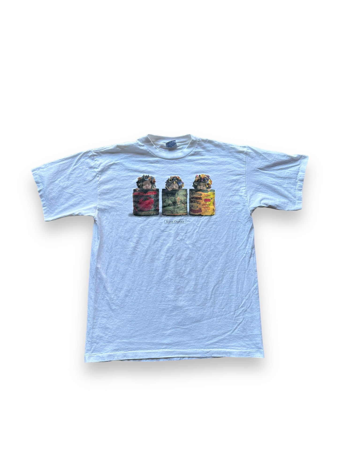 Front of Vintage Anne Geddes Tee SZ XL | Vintage Art Tee Seattle | Barn Owl Vintage