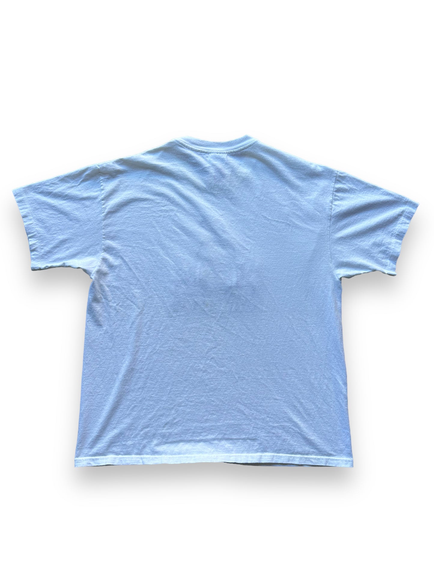 Back of Vintage Garfield Fuzzy Print Tee SZ XL |  Vintage Cat Tee Seattle | Barn Owl Vintage