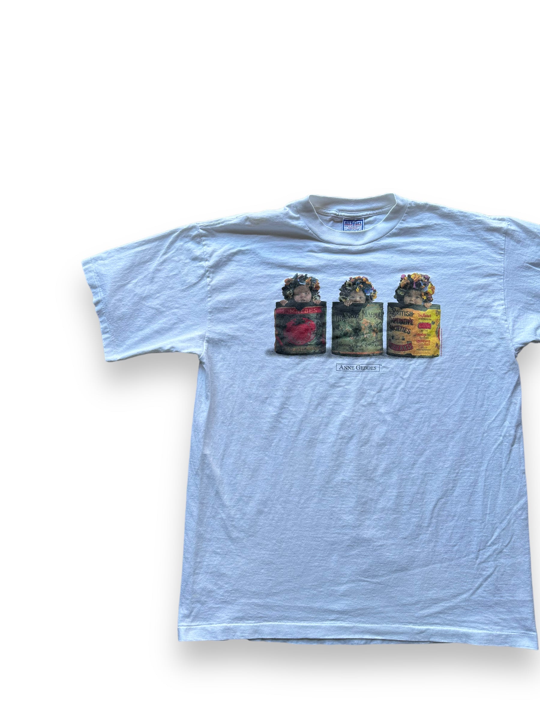 Front right of Vintage Anne Geddes Tee SZ XL |  Vintage Art Tee Seattle | Barn Owl Vintage