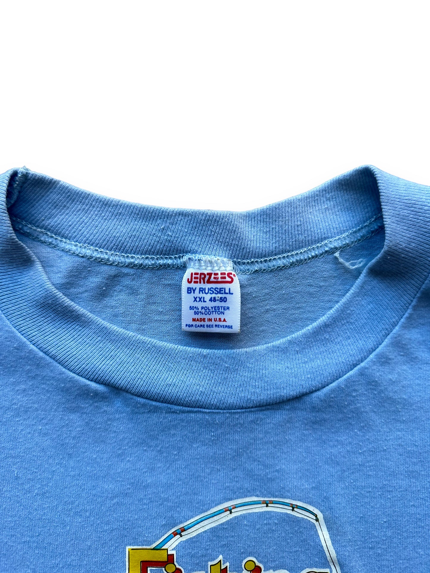 Tag of Vintage "Fishing Excuse Shirt" Tee SZ XXL | Vintage Fishing Tee Seattle | Barn Owl Vintage
