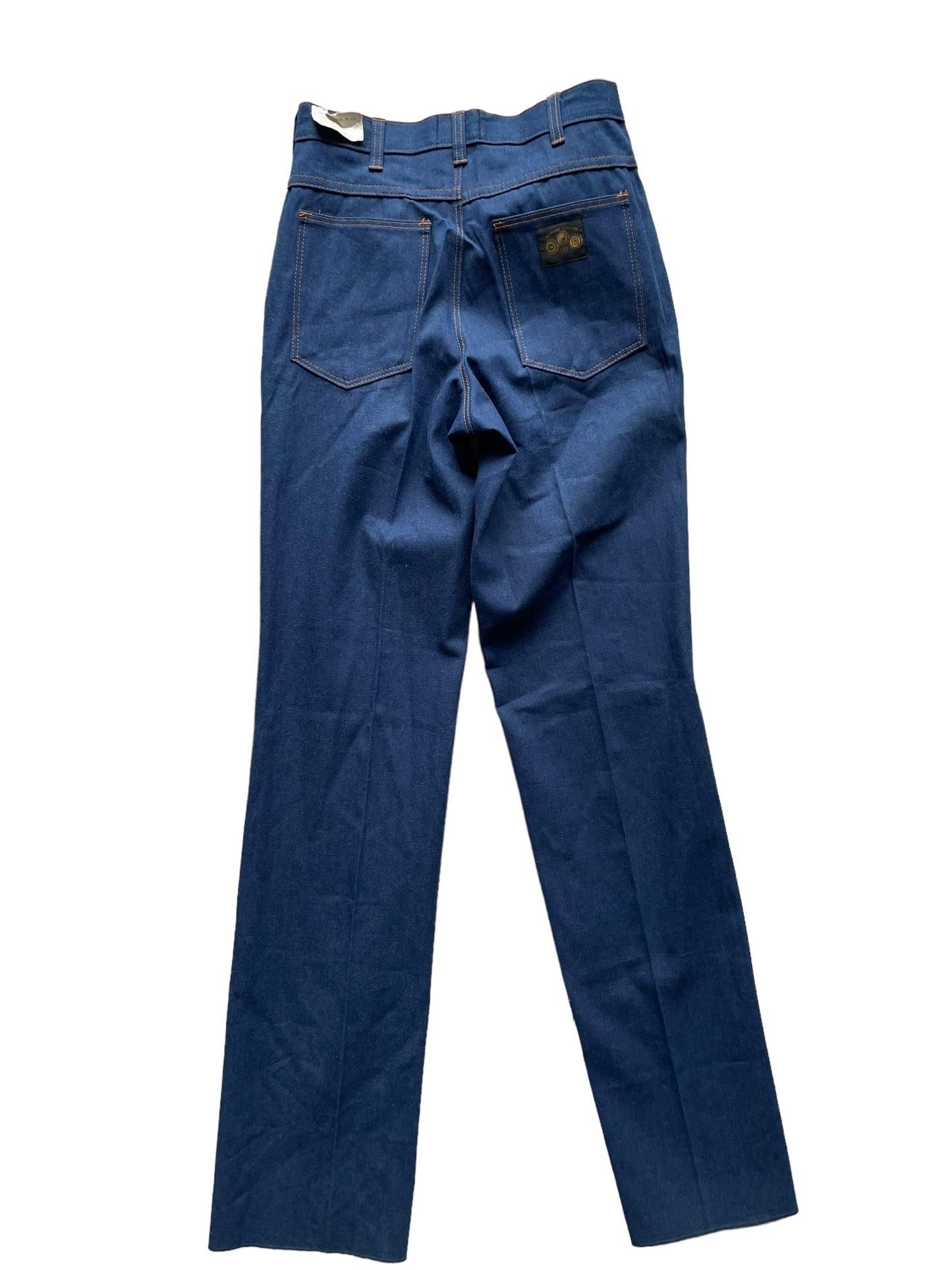 Full back view of Vintage Deadstock Work Wear Denim