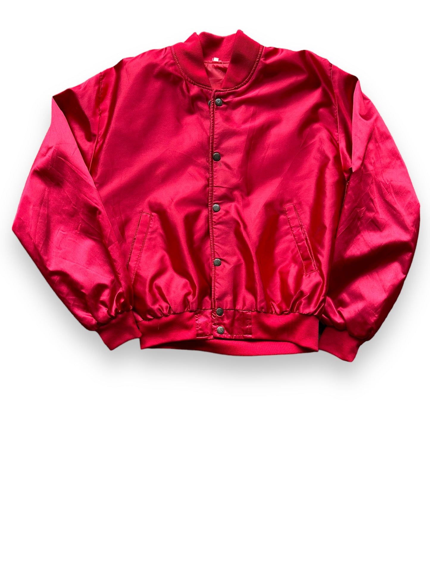 Front of Vintage Skeeters Lounge Tacoma Satin Jacket SZ M | Vintage Coaches Jacket Seattle | Seattle Vintage Coaches Jackets