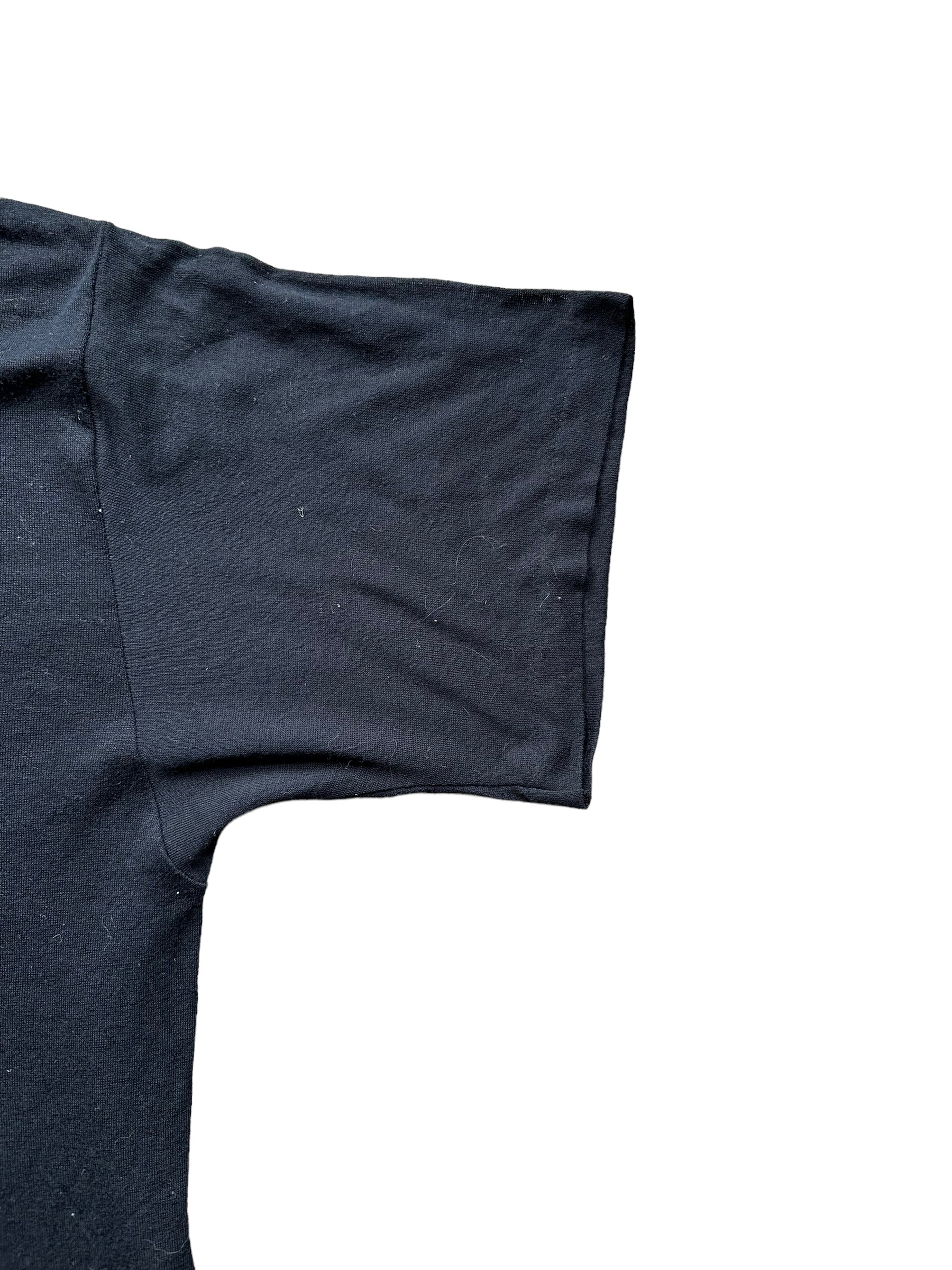 Sleeve of Vintage Billerica Harley Davidson 3D Emblem Pocket Tee SZ L | Vintage Harley Tee | Barn Owl Vintage Seattle